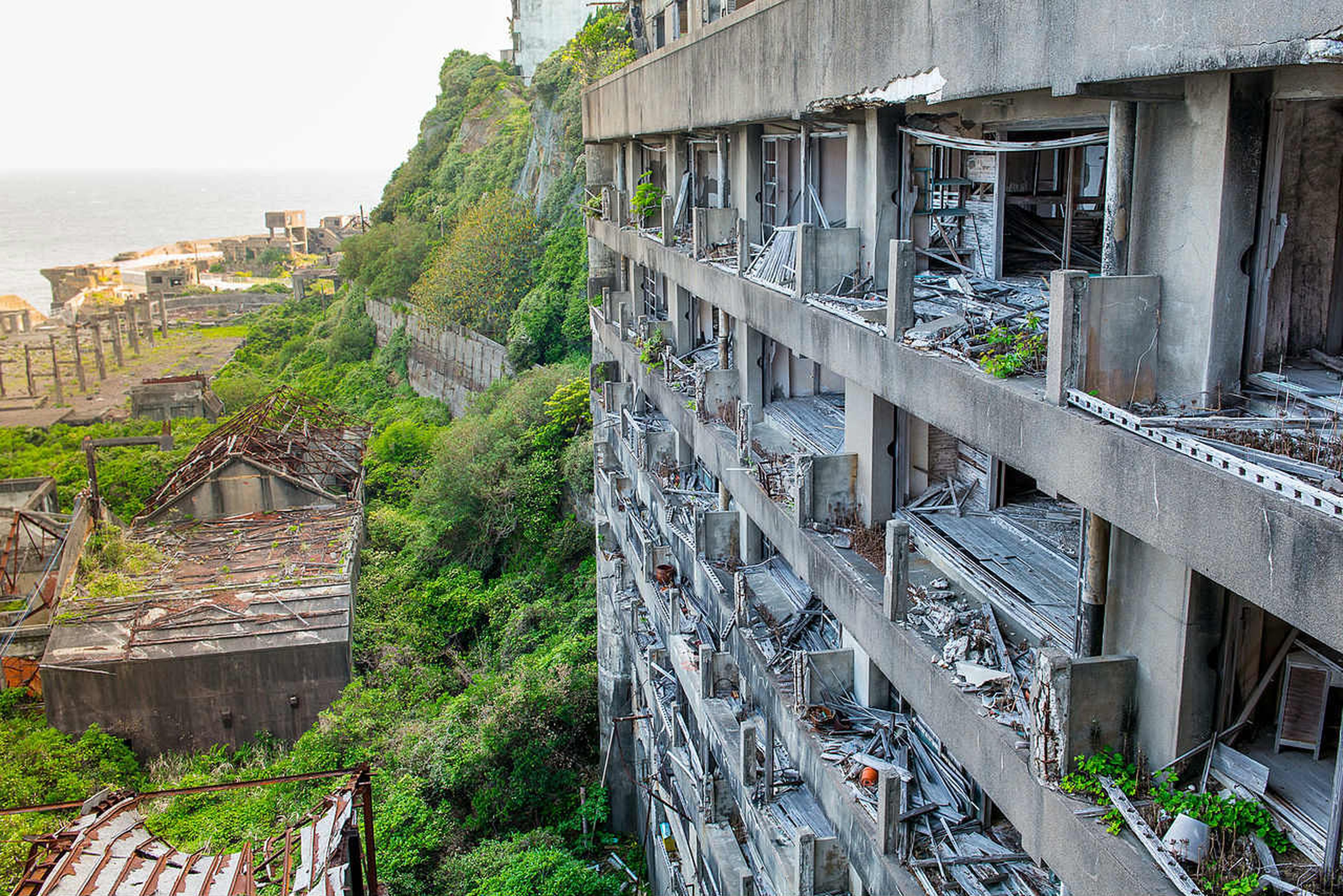 Gukajima, una ciudad abandonada en Japón