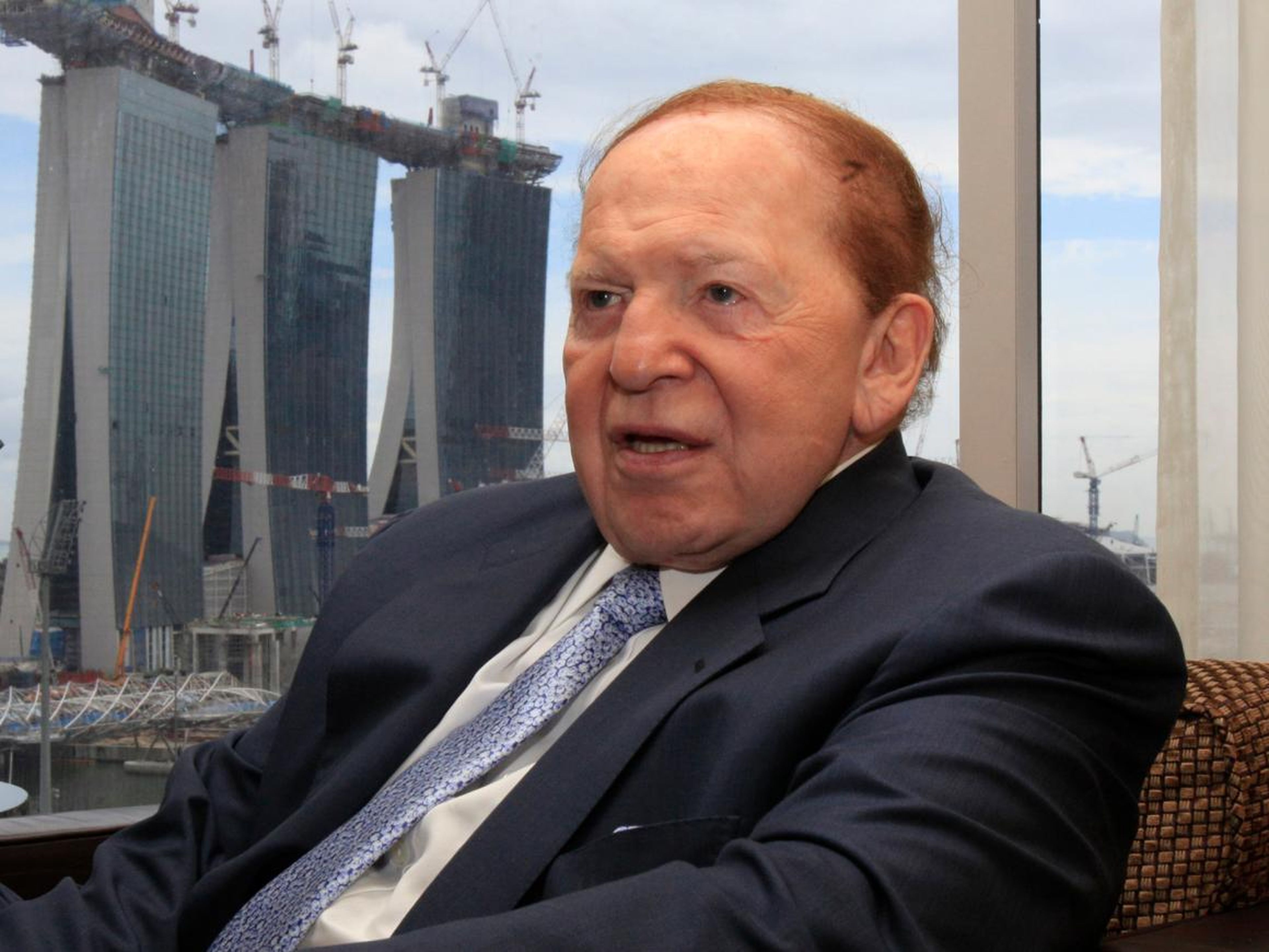 "I never thought about becoming wealthy. It never crossed my mind. What really motivated me was to try to accomplish something." — Sheldon Adelson, chairman and CEO of Las Vegas Sands Corporation