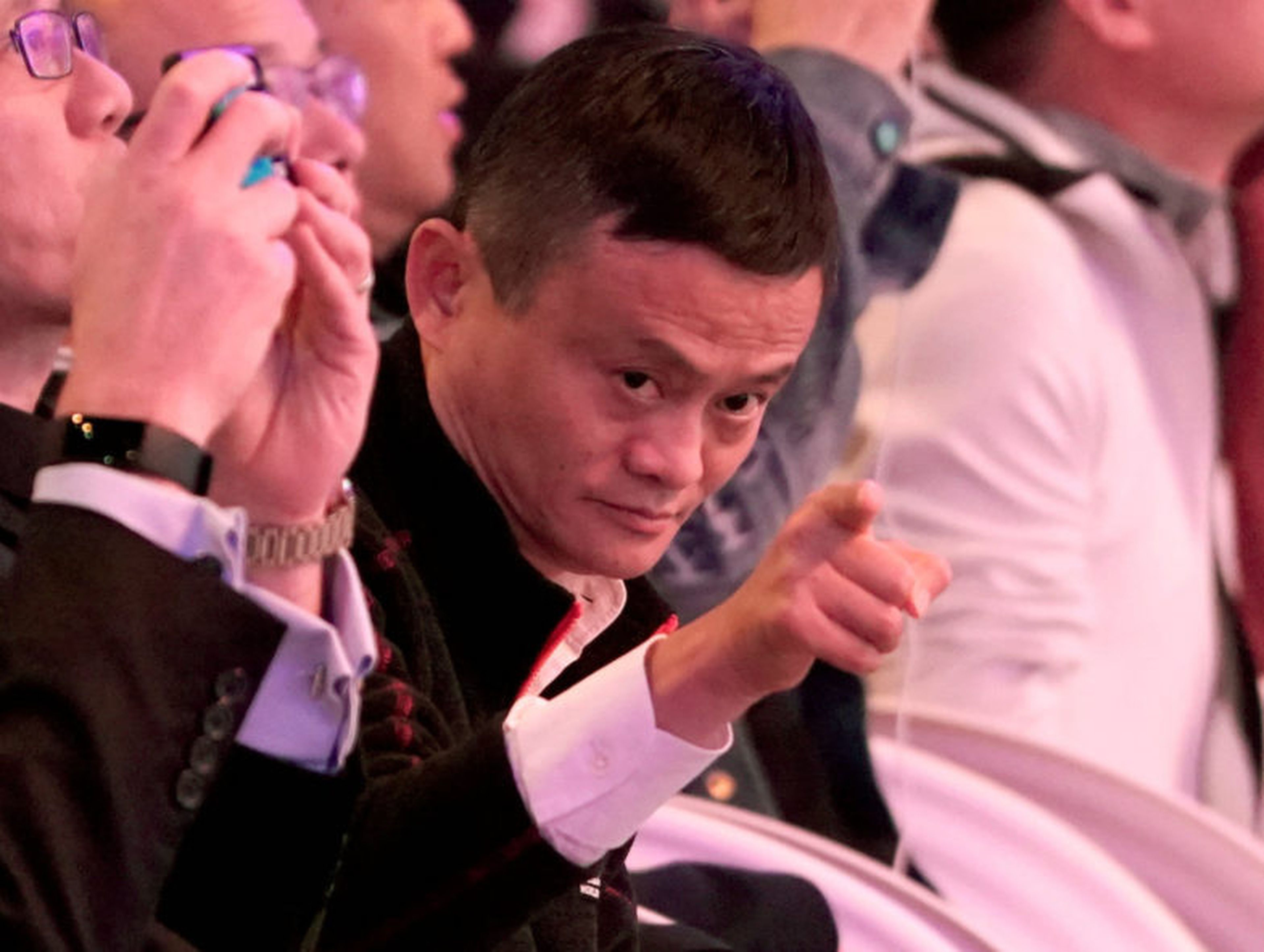 Jack Ma, CEO de Alibaba Group en el Global Shopping Festival en Shanghai, China, 11 de noviembre de 2018.