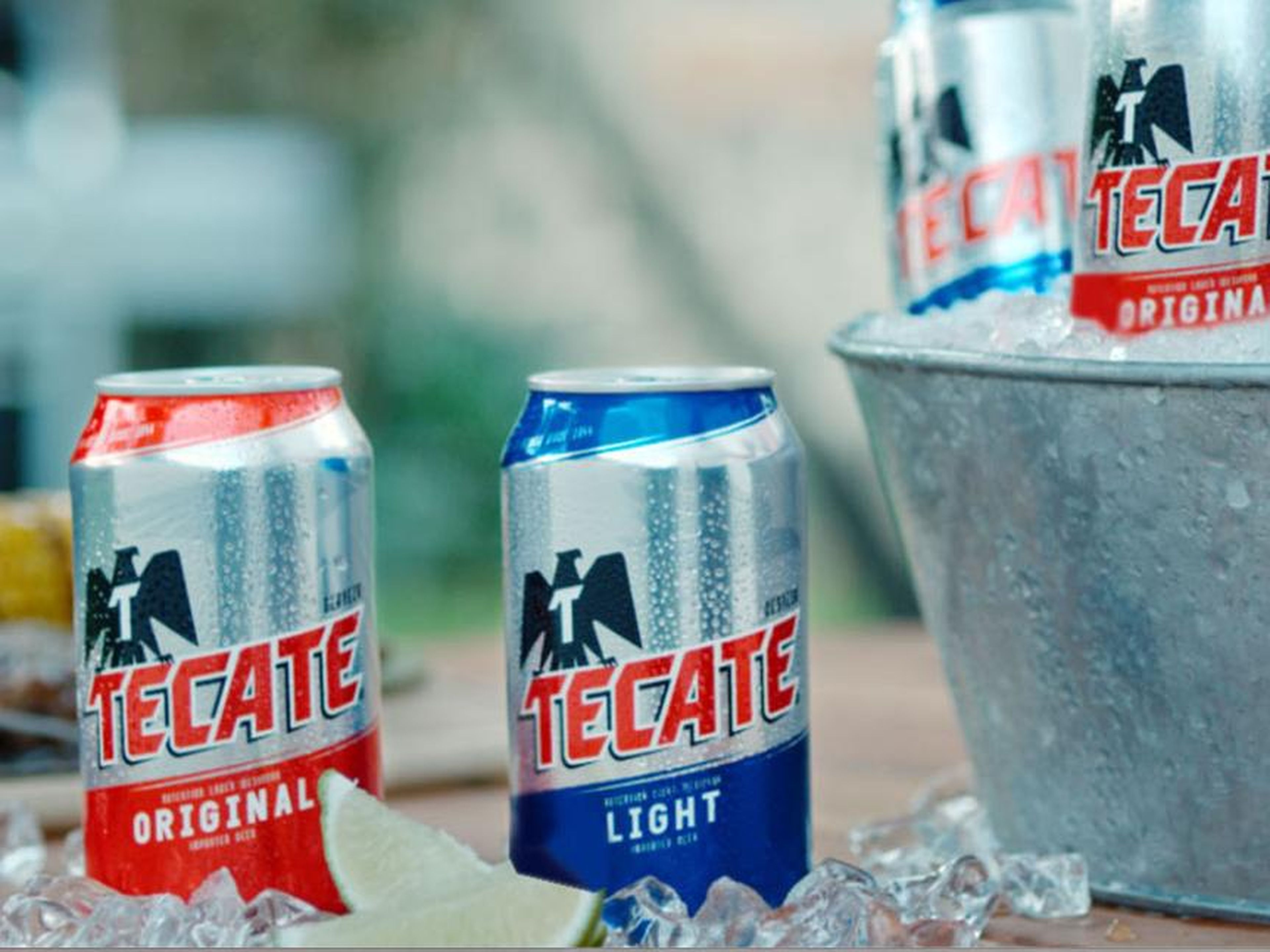 Existen muchas cervezas mexicanas, pero Tecate es una de las mejores.
