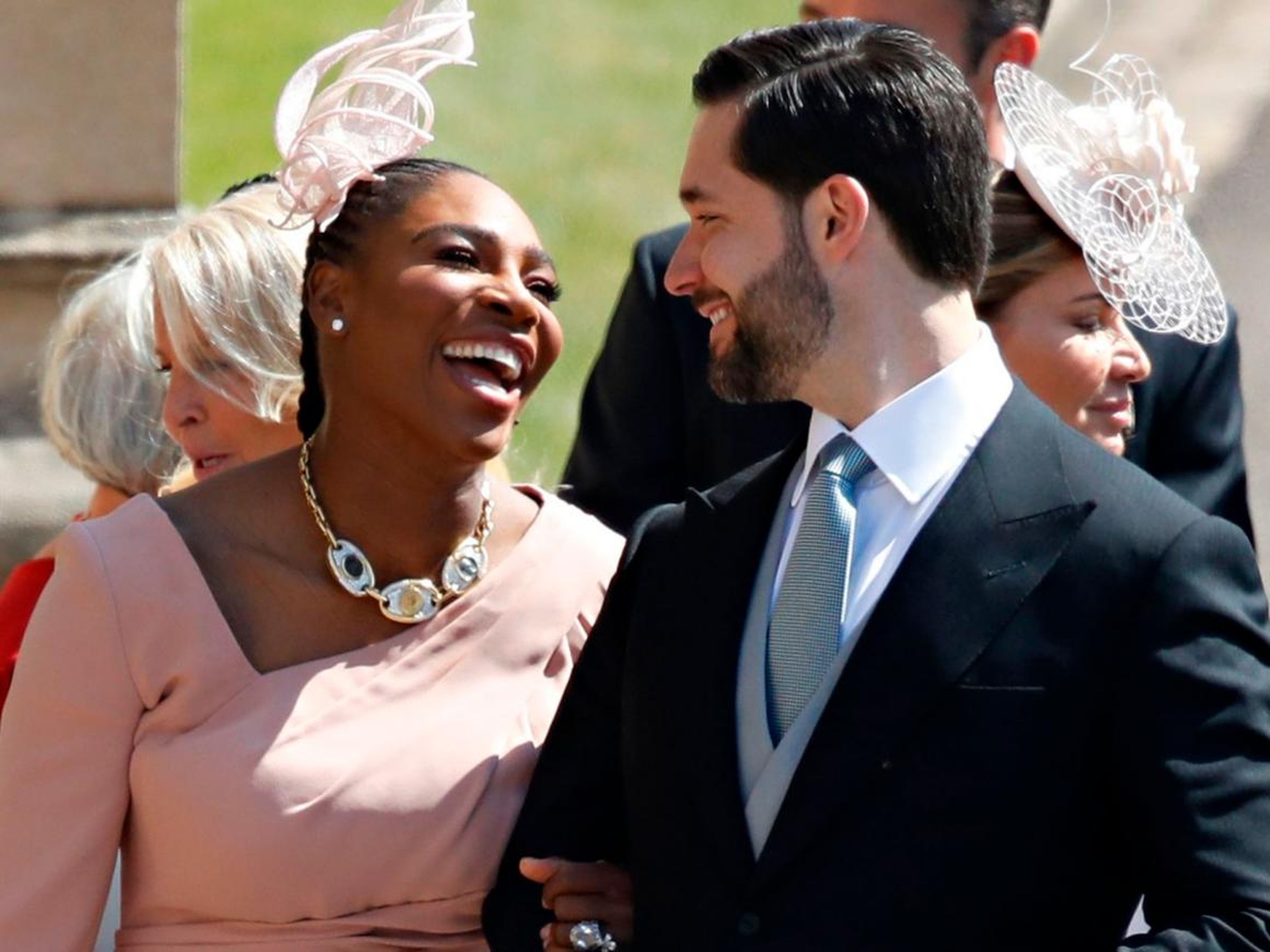 MAY: Reddit founder Alexis Ohanian was spotted at the wedding of Prince Harry and Meghan Markle. His wife, Serena Williams, is Markle's close friend.