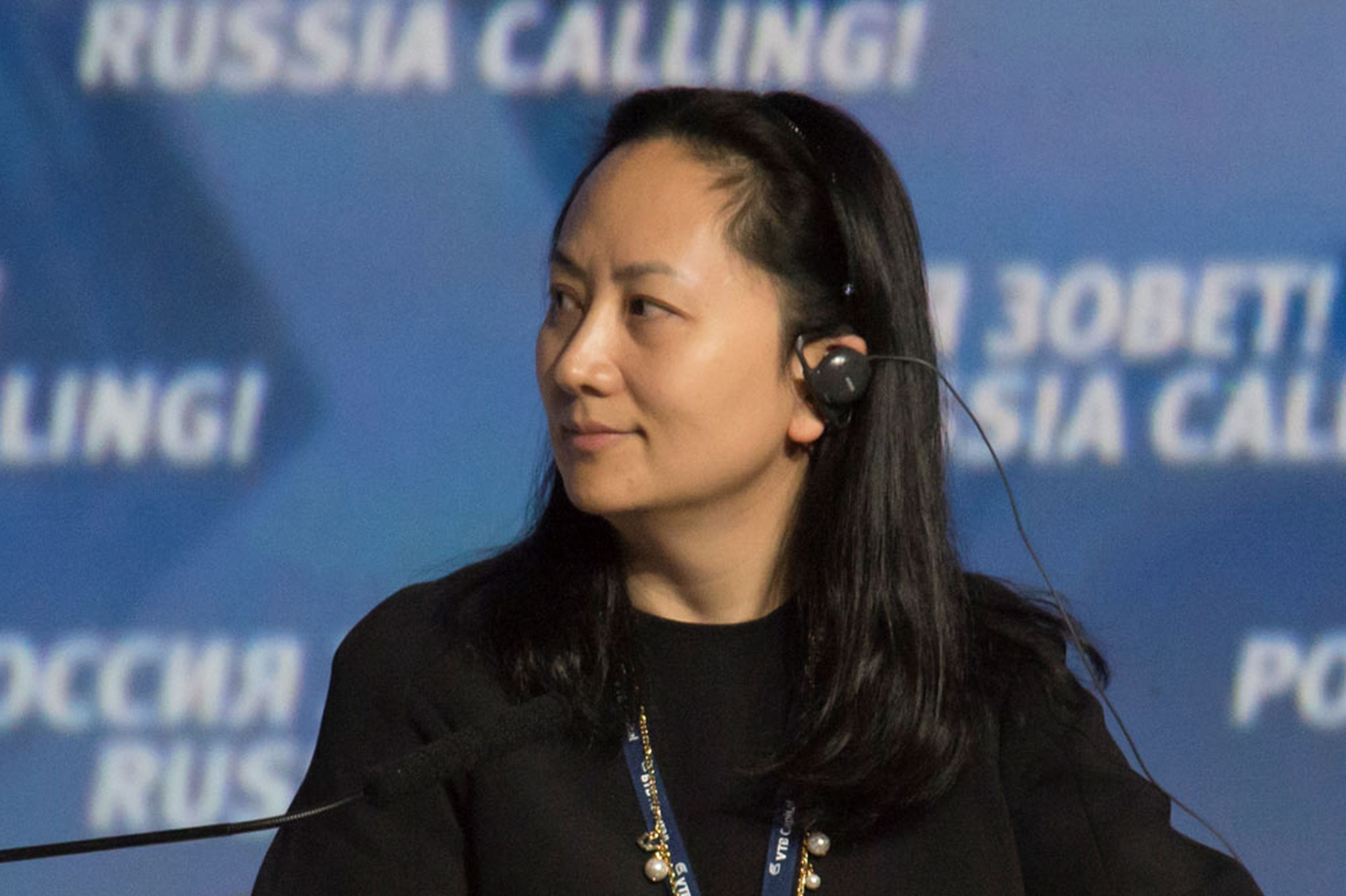 Meng Wanzhou, directora financiera de Huawei e hija del fundador de la multinacional tecnológica.