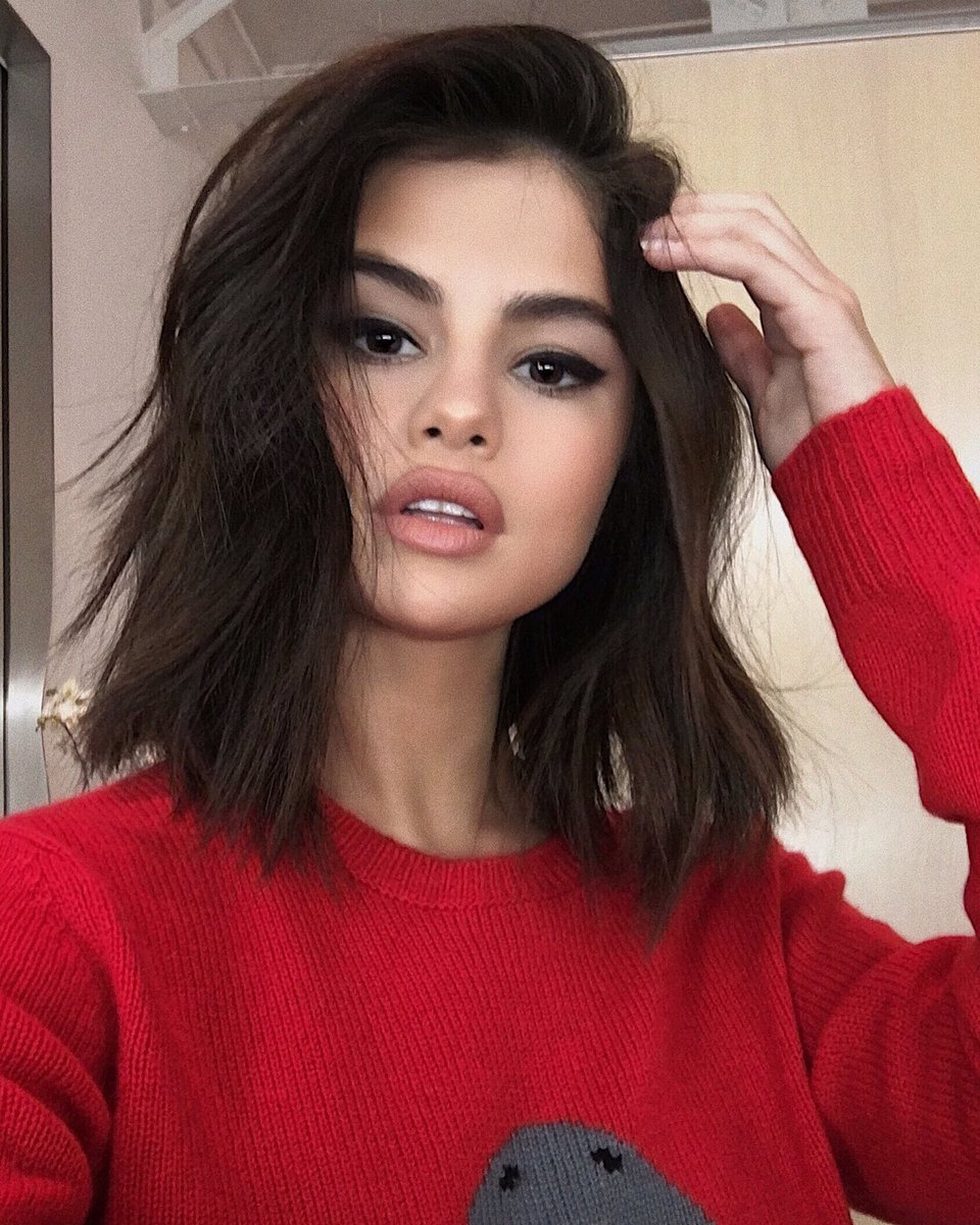 Mira esta foto de Selena Gomez que fue publicada por su maquilladora.