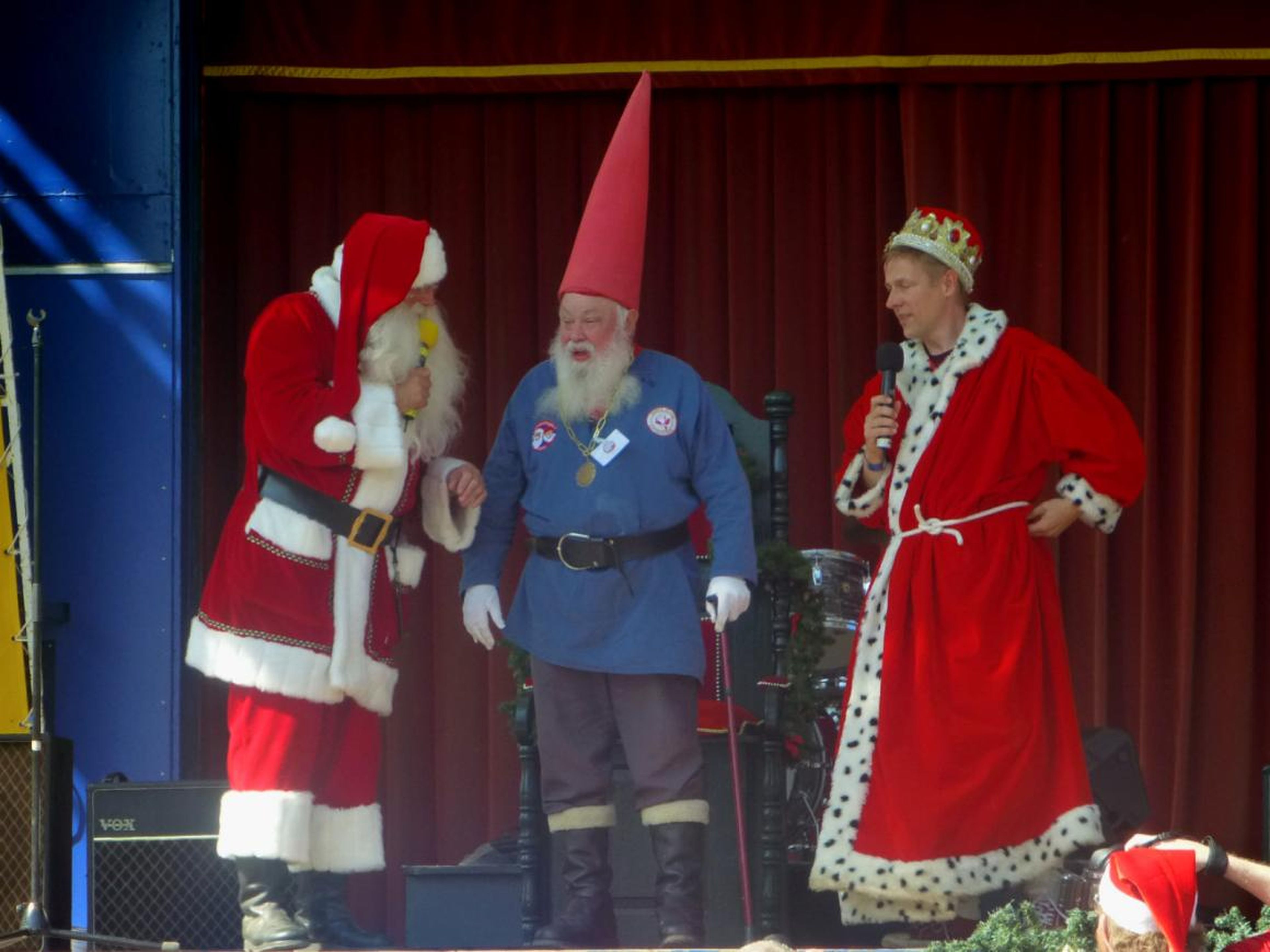 Julenissen as Norway representative at the World Santa Claus Congress.