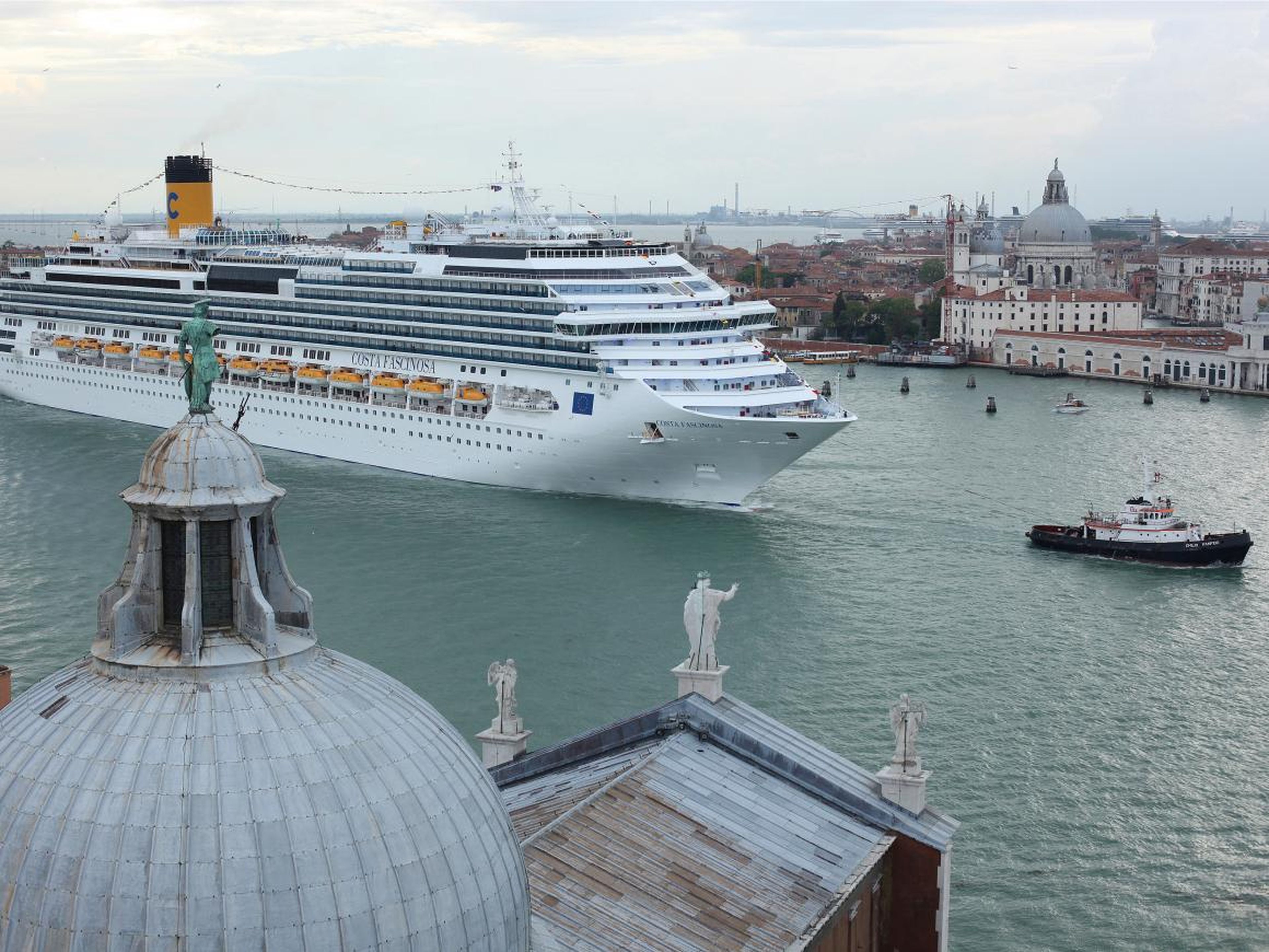 One environmental scientist told The Guardian that "the passage of every single ship causes erosion of the mudflats and sediment loss" in the heart of historic Venice.