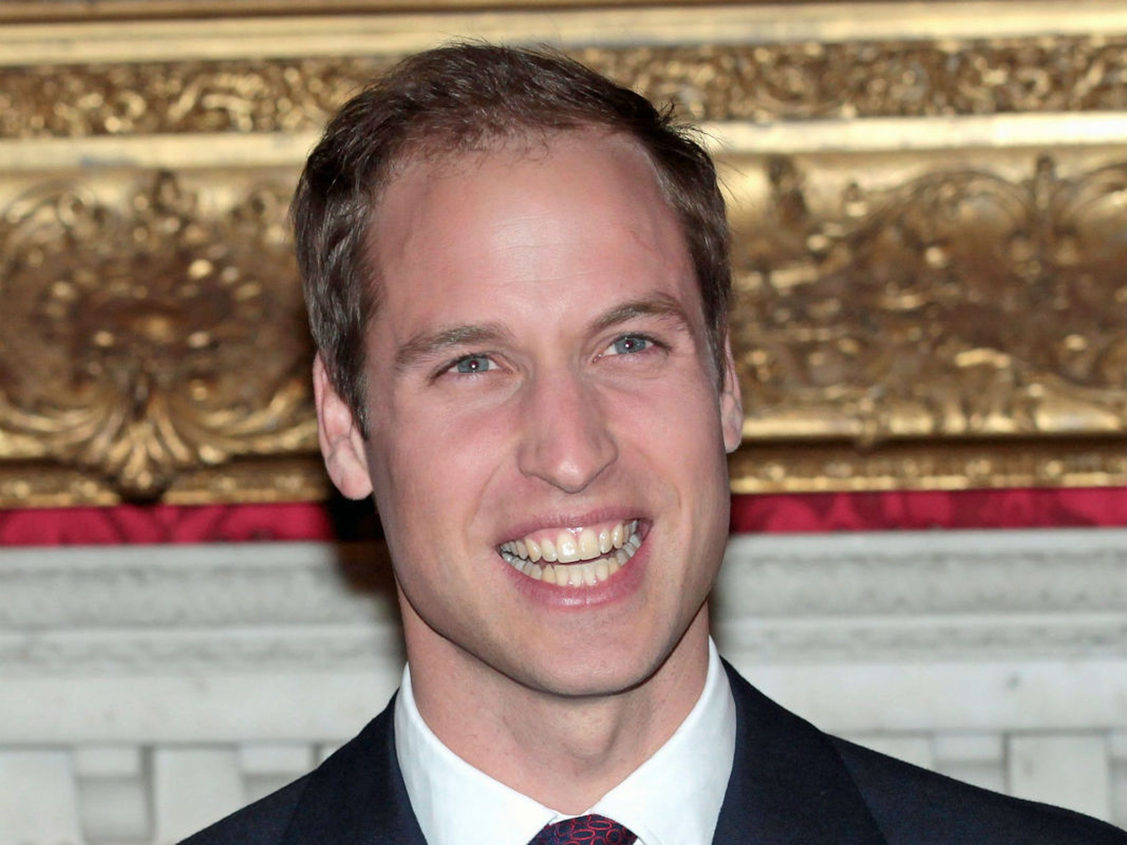 El Príncipe William en 2010.
