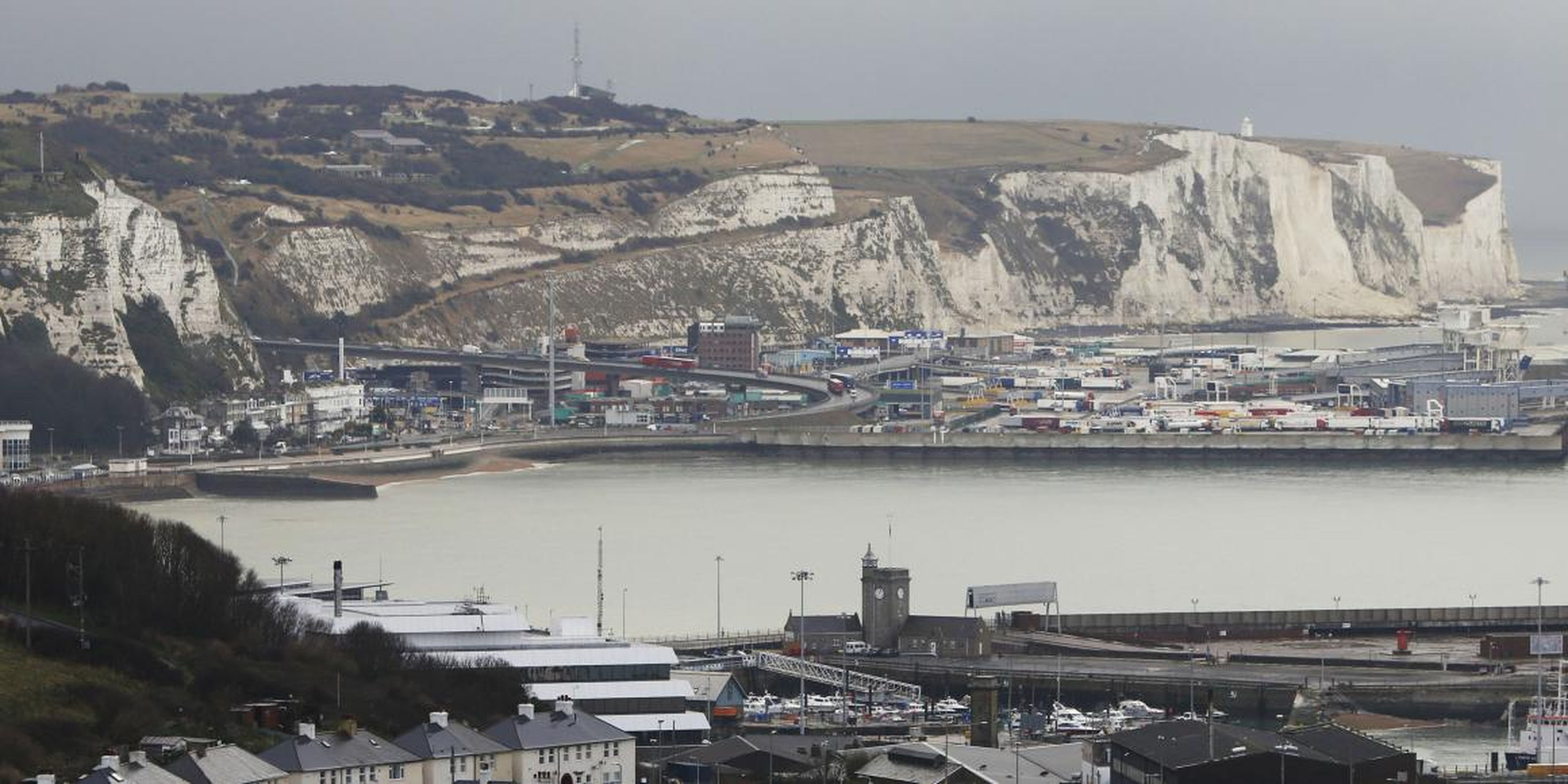 The Port of Dover.