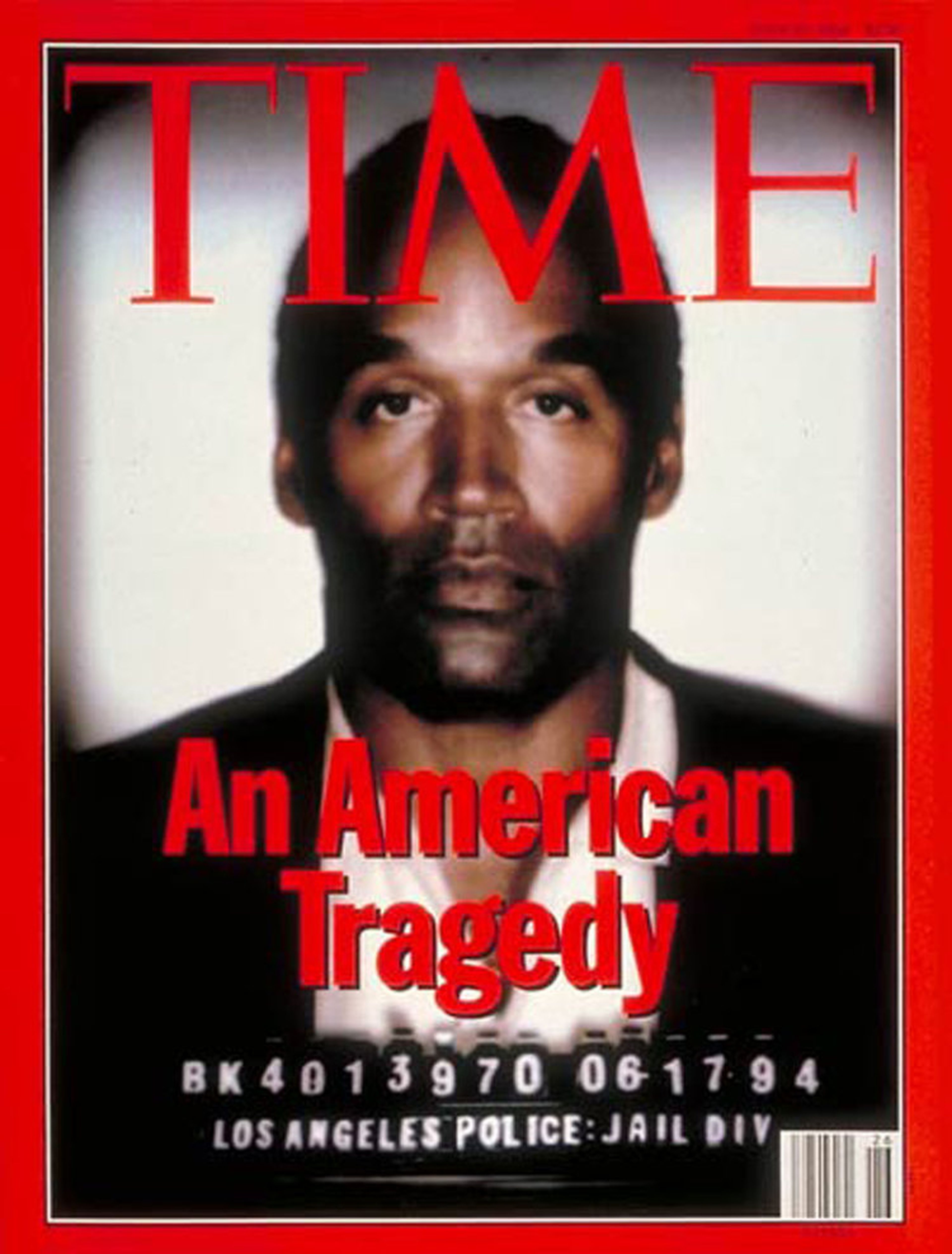 En la portada del 27 de junio de 1994 de Time estaba O.J. Simpson.