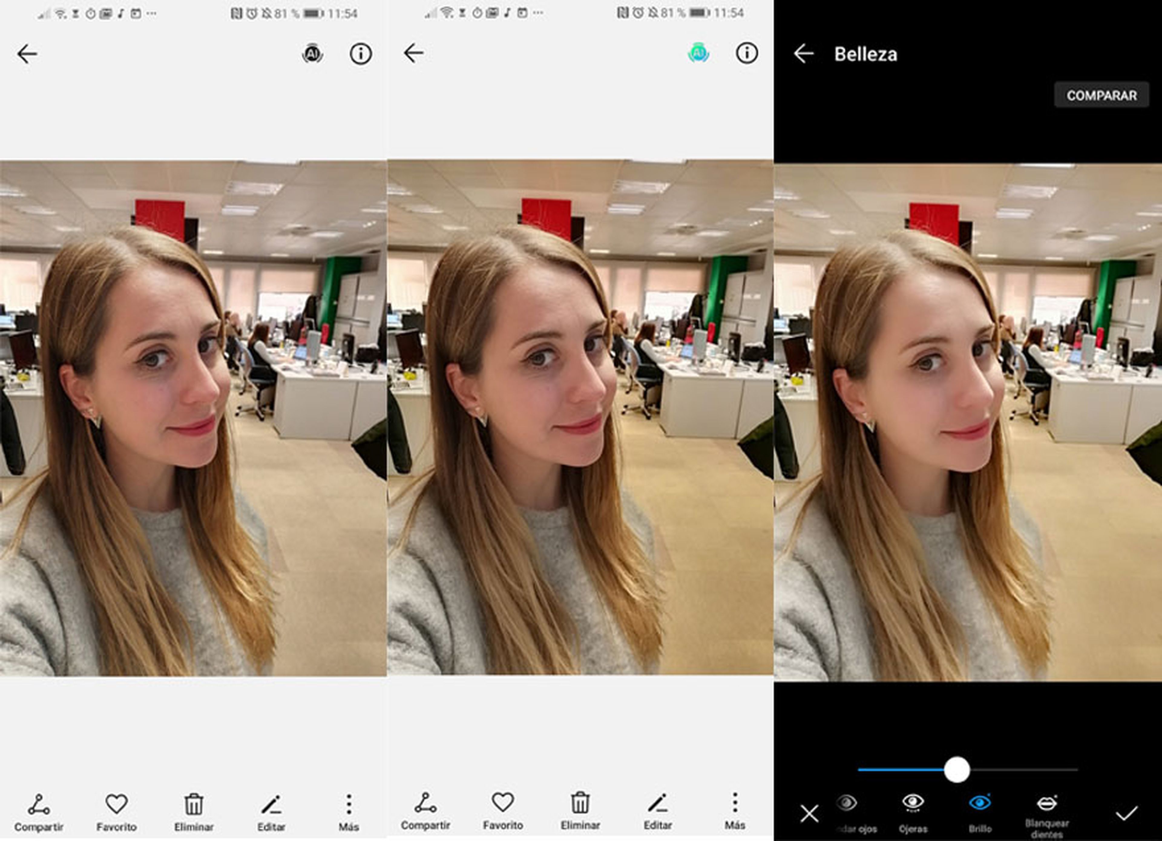 Selfie Huawei Mate 20 Pro