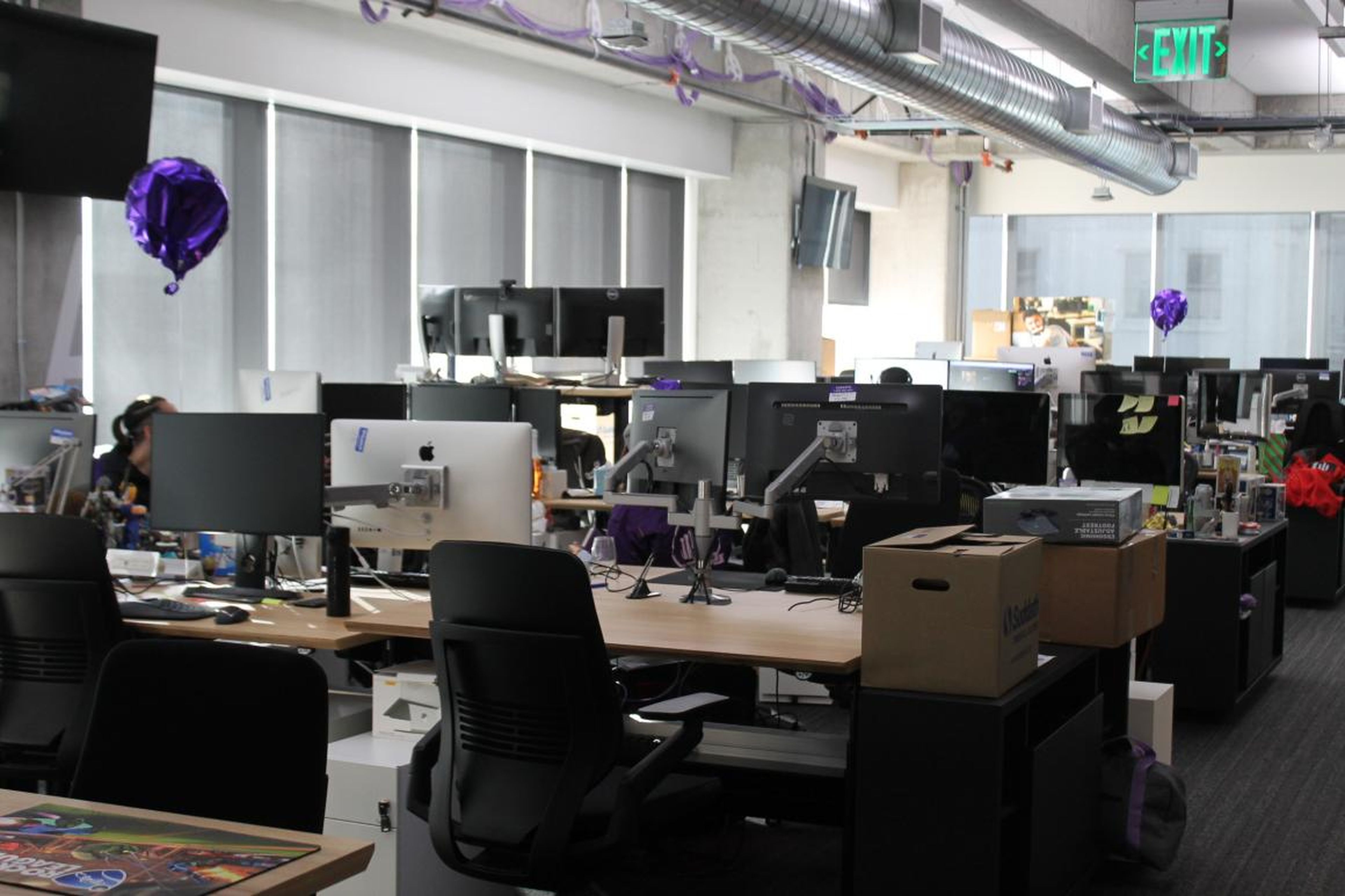 Una vista de las oficinas de Twitch en San Francisco, de 2018.