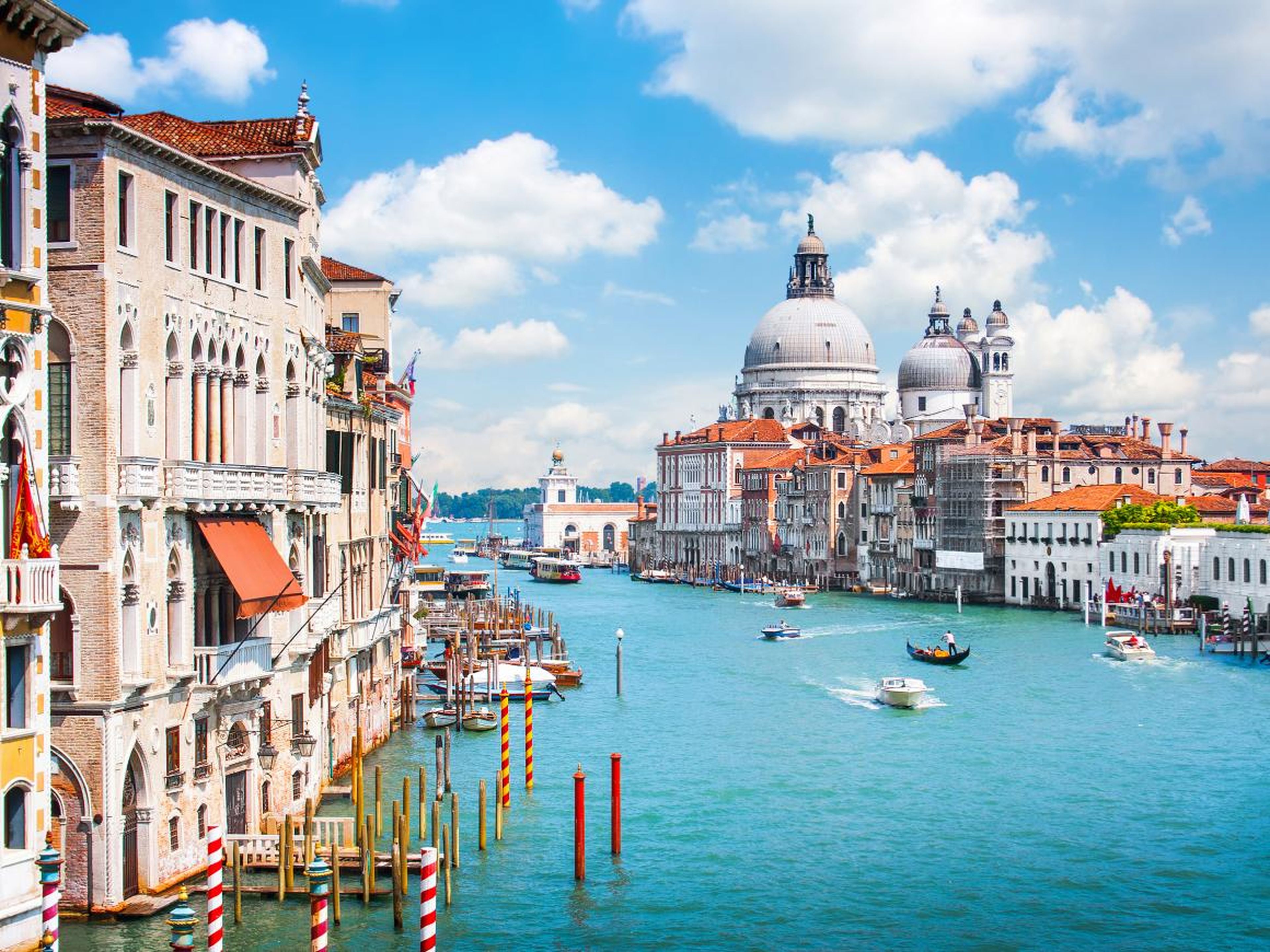 Venice, a city on Italy's northeastern coast, is one of the country's most popular destinations.