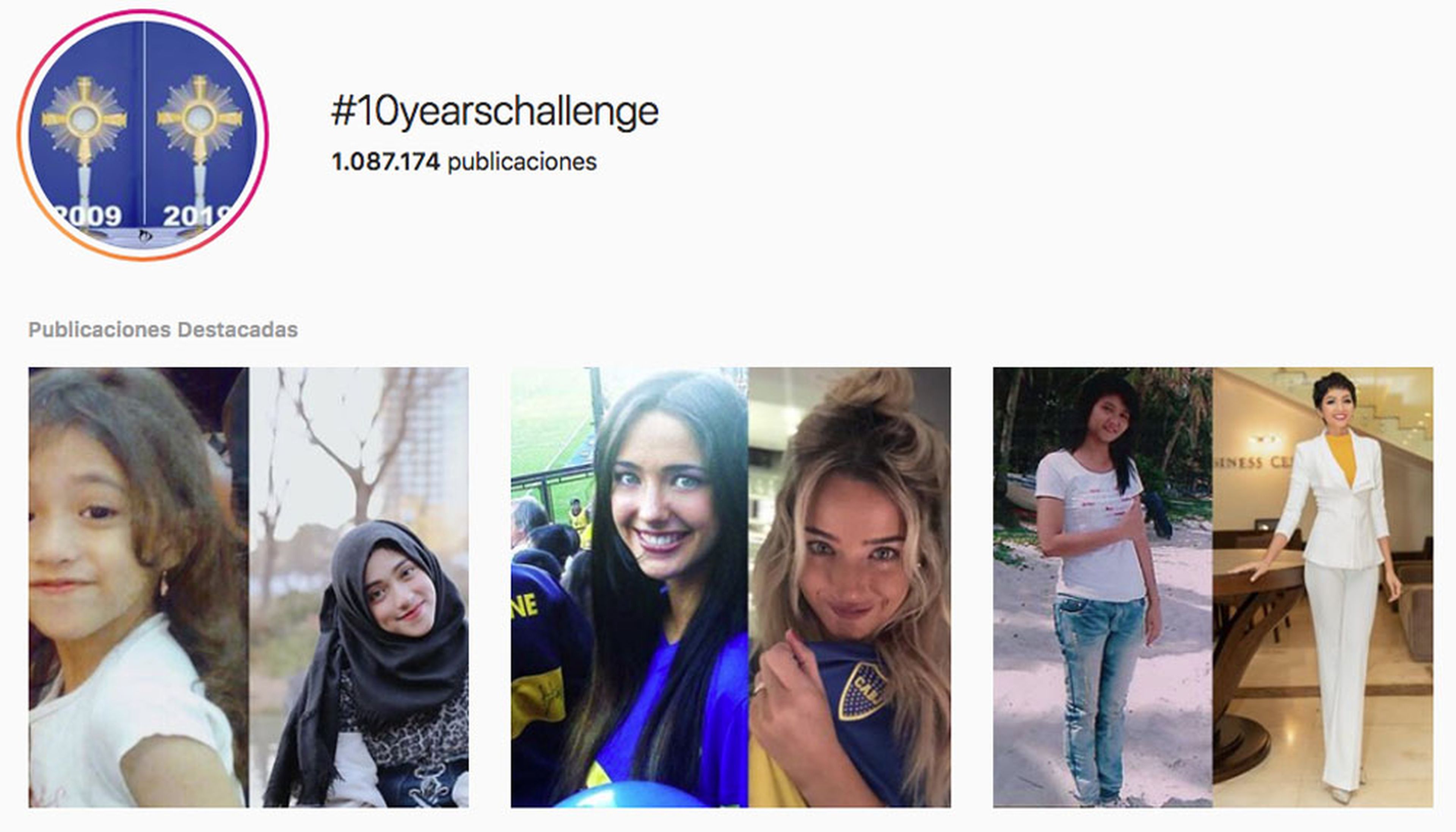 10 years challenge, el último reto viral de Instagram, Facebook y Twiiter