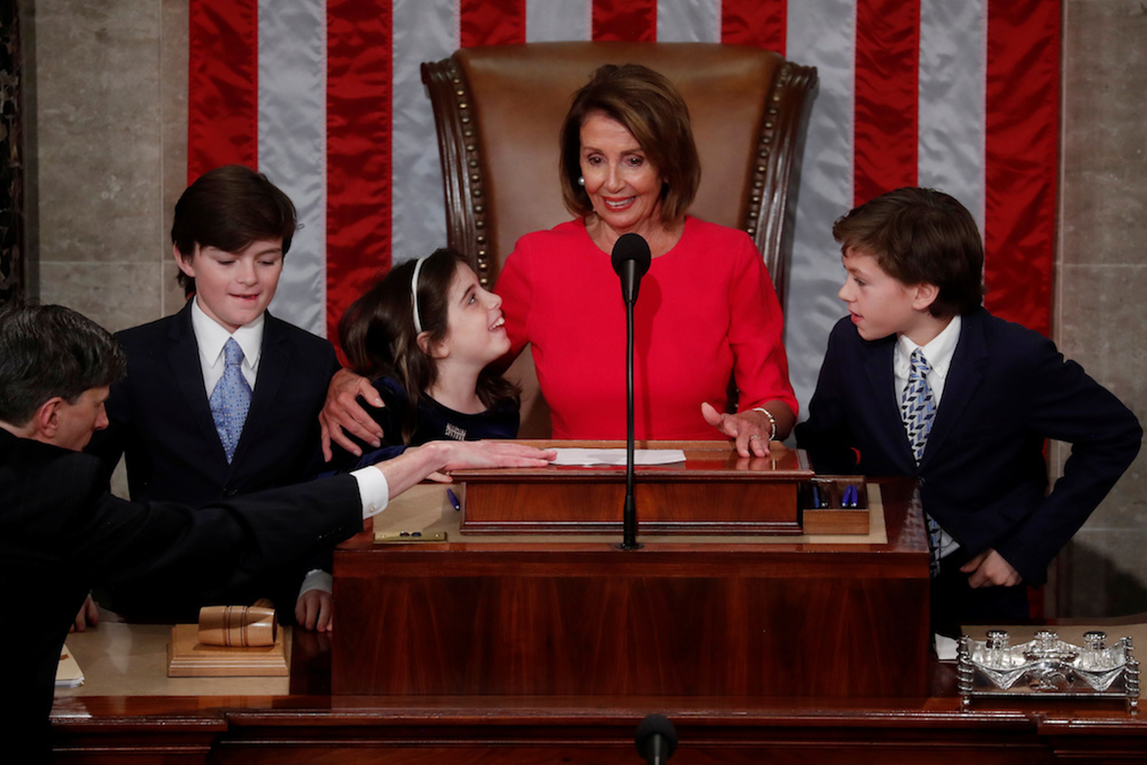 Nancy Pelosi ha sido elegida presidenta de la Cámara de Representantes.