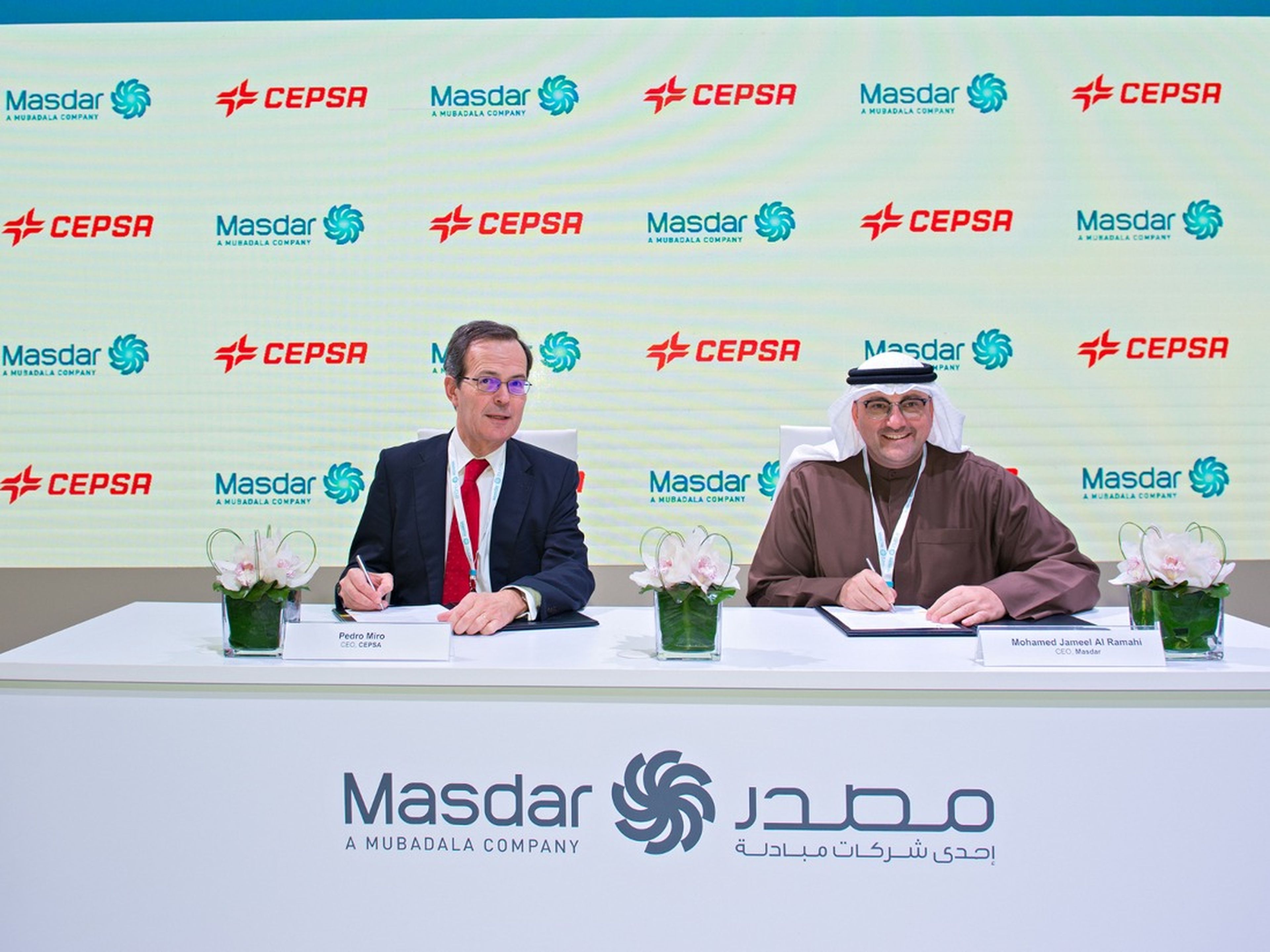 Firma acuerdo Cepsa Masdar