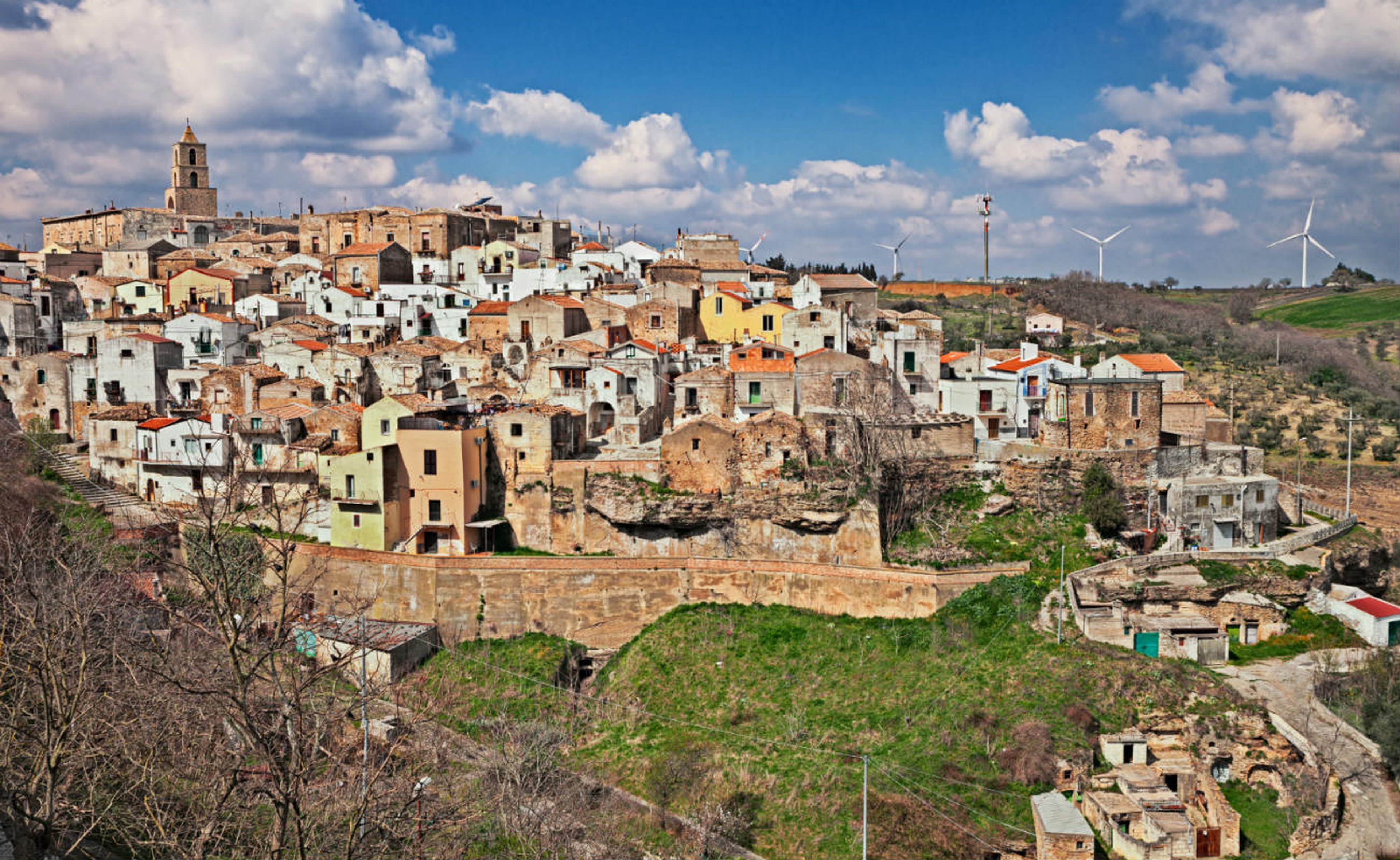 Una imagen del pueblo de Gottole (Italia).