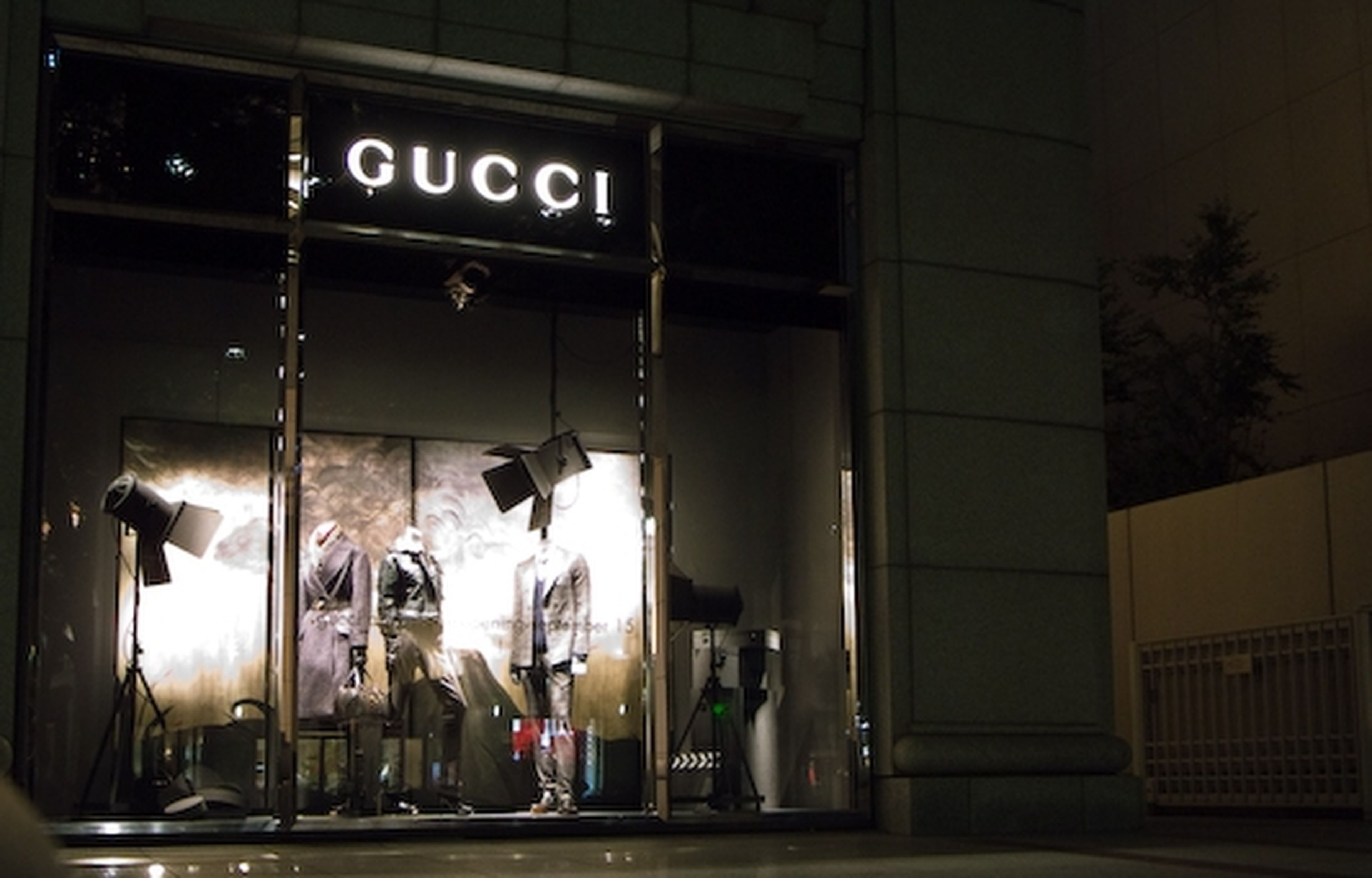 Tienda de Gucci en Tokio