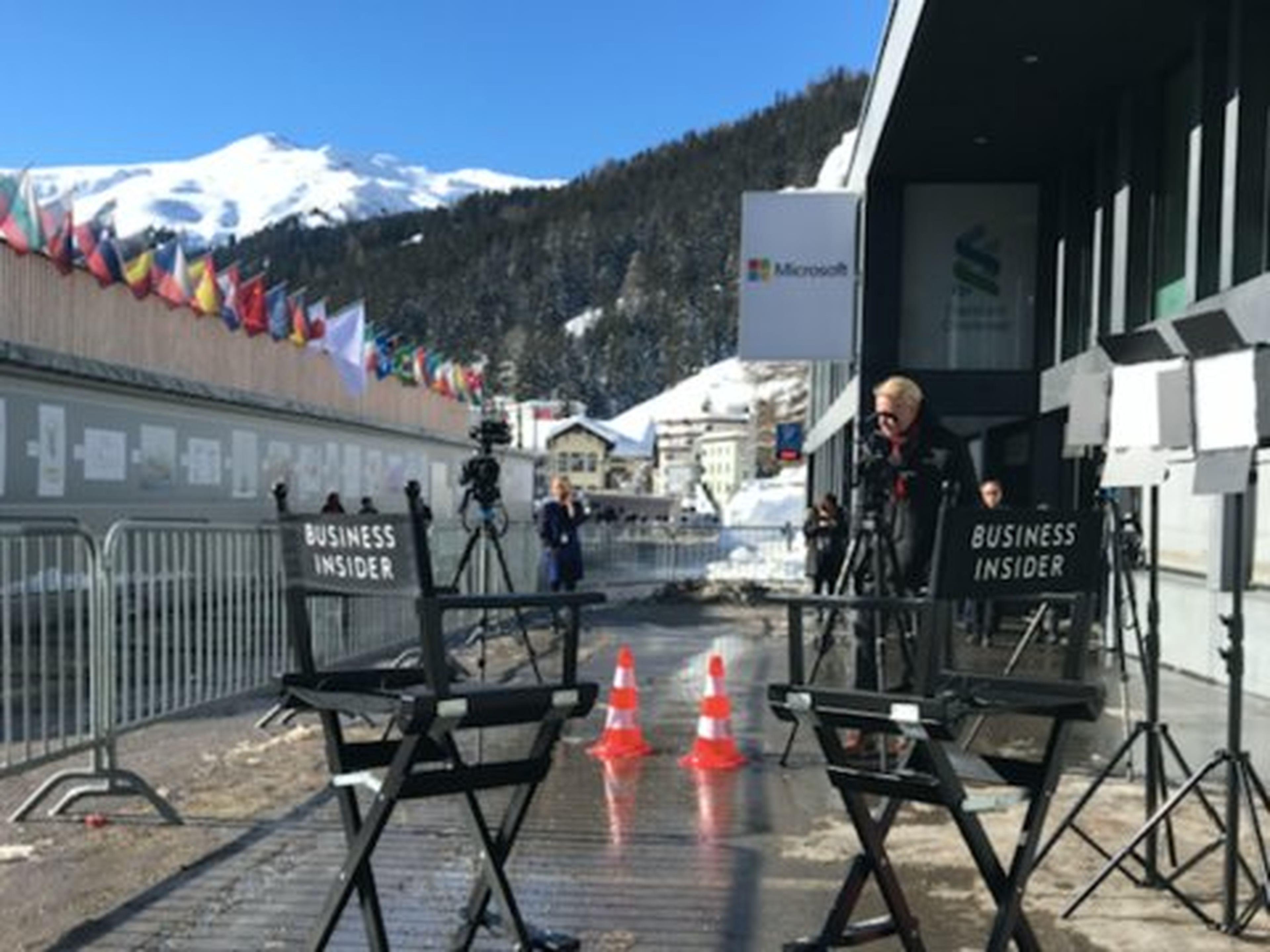 La estación de Davos