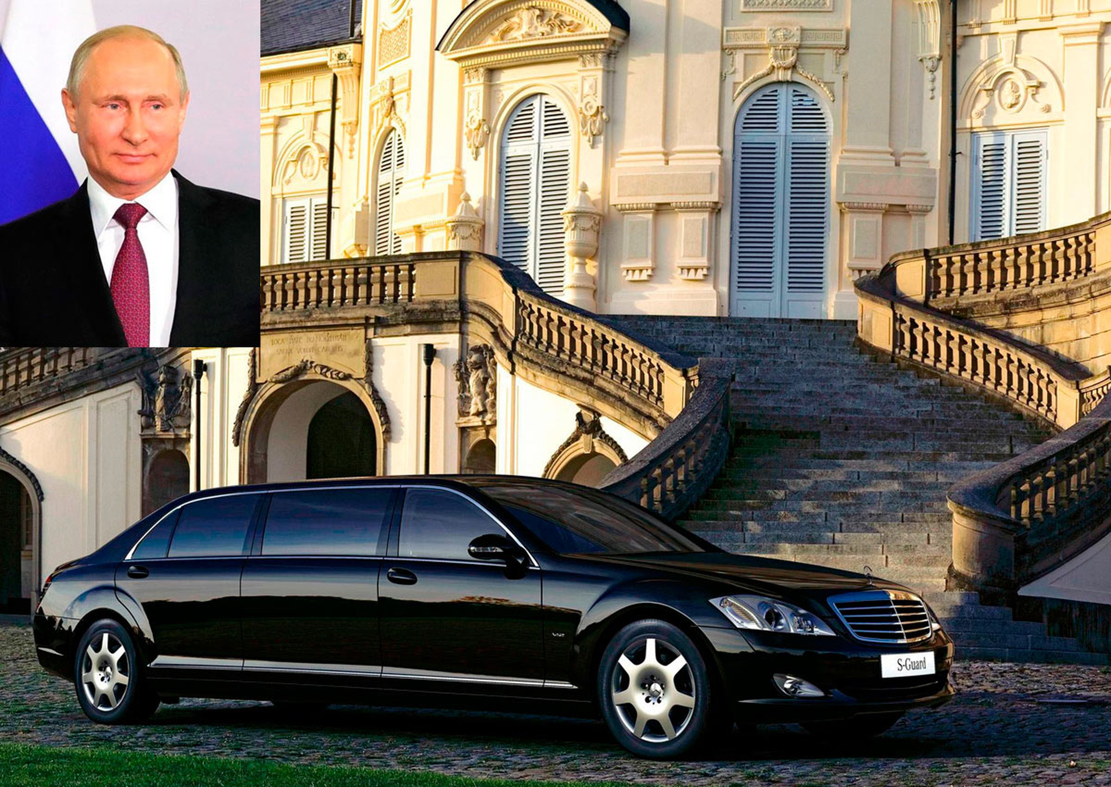 Coches de famosos: Mercedes S600 Pullman de Vladimir Putin