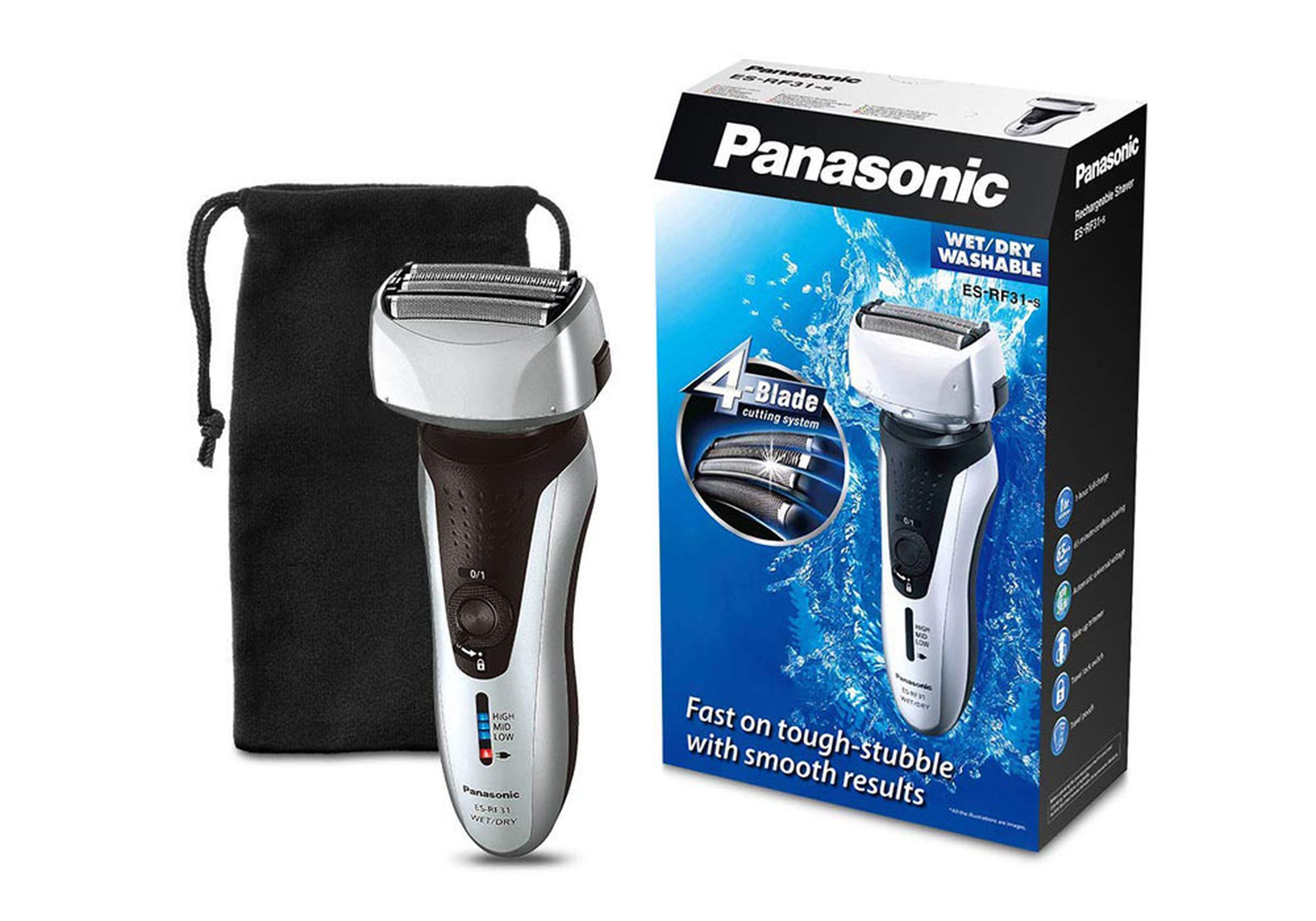 La mejor maquinilla de afeitar eléctrica barata Panasonic ES-RF31-S503