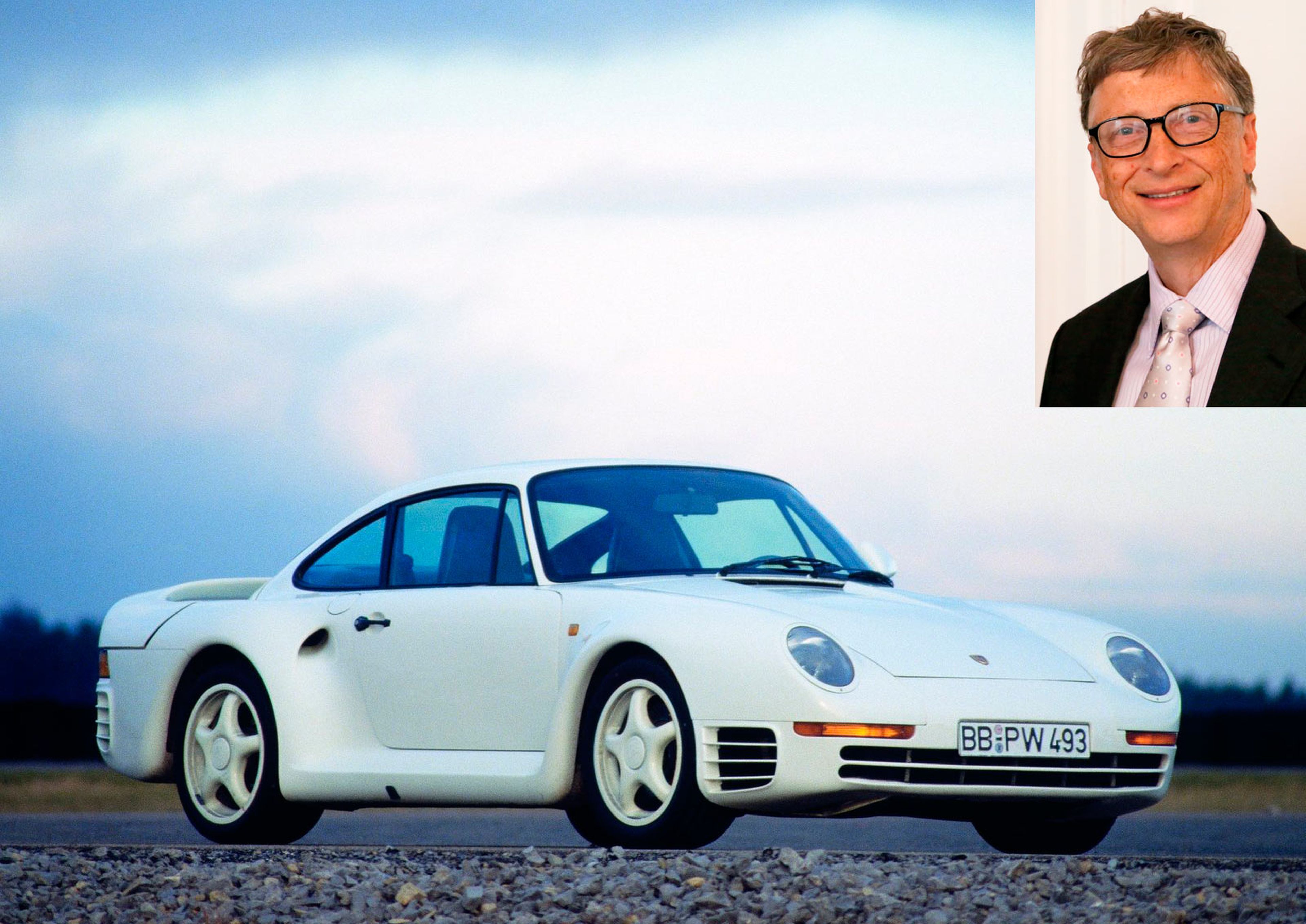 Coches de famosos: Porsche 959 de Bill Gates