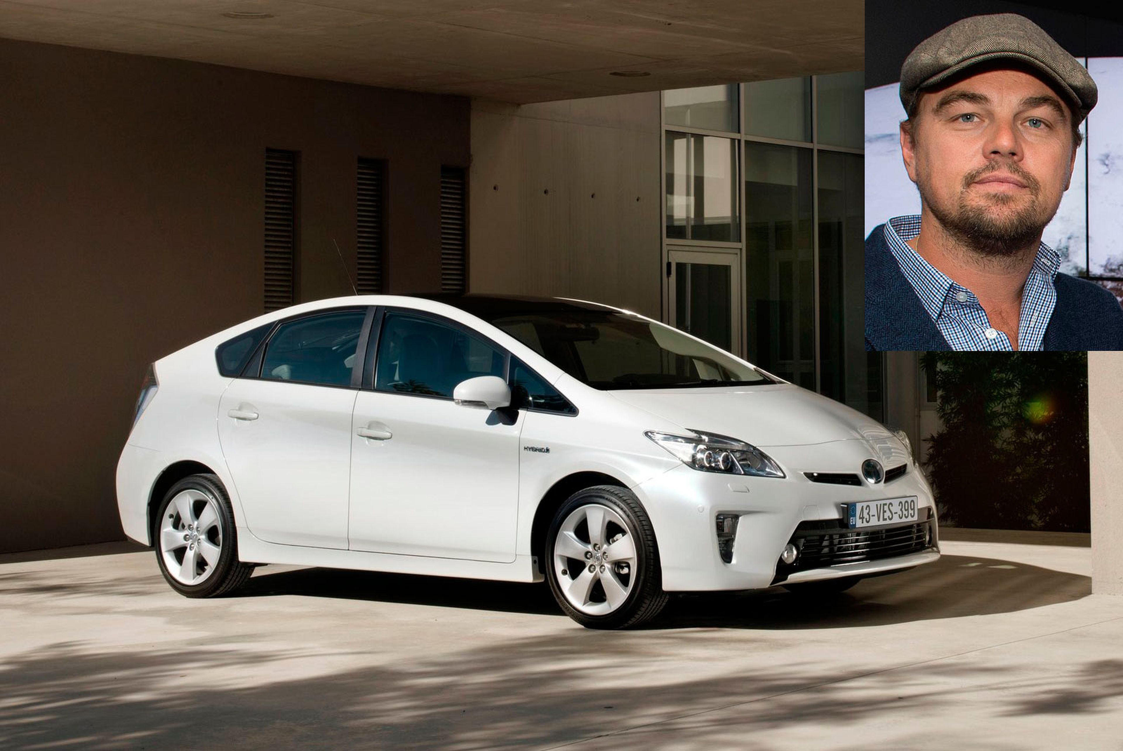Coches de famosos: Toyota Prius de Leonardo Di Caprio