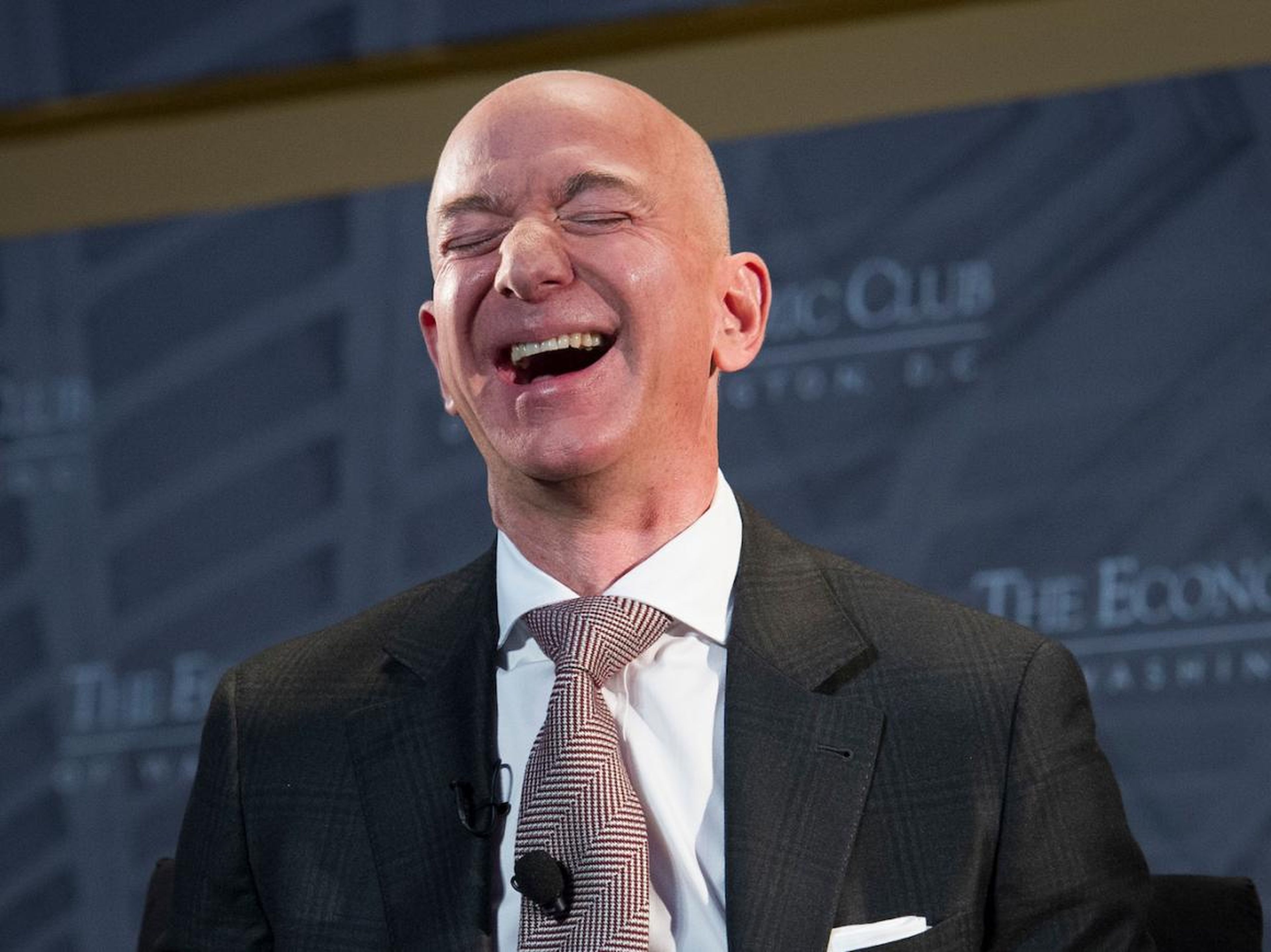 Jeff Bezos, el CEO de Amazon.