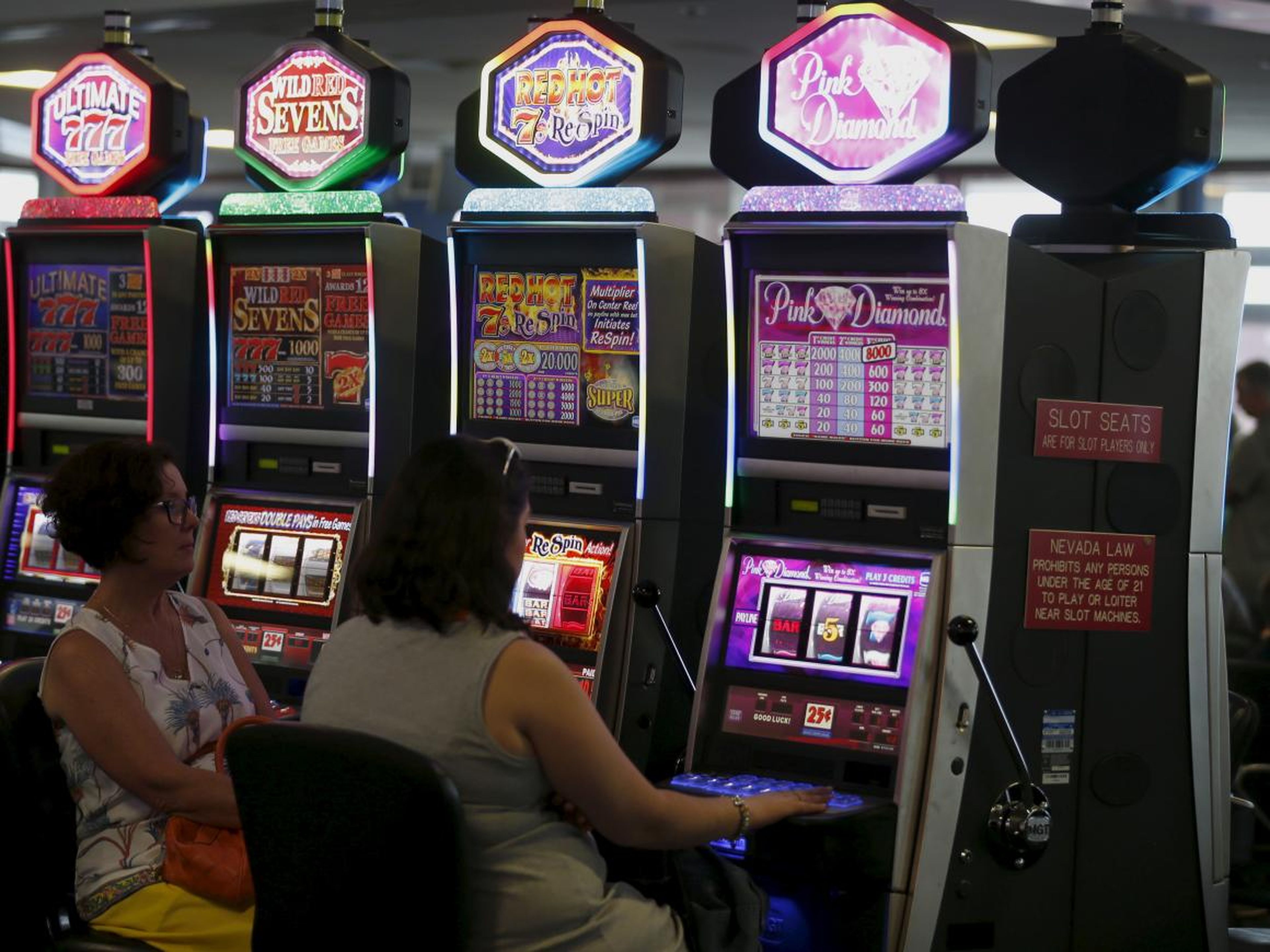 And, of course, it's hard to talk about Las Vegas without mentioning gambling.