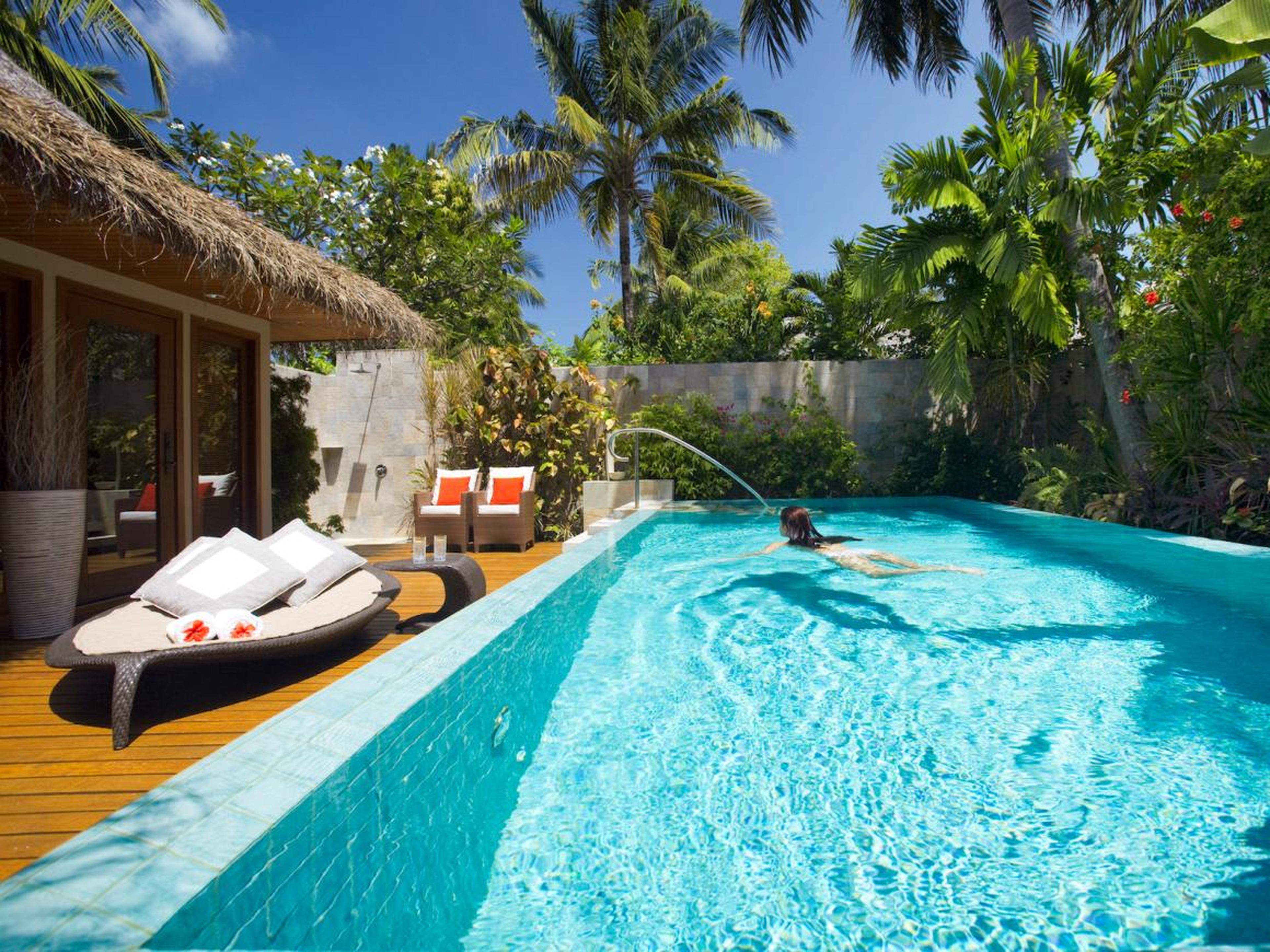 And it comes with its own private infinity pool. Rates for the Baros Residence can go up to $3,264 per night.
