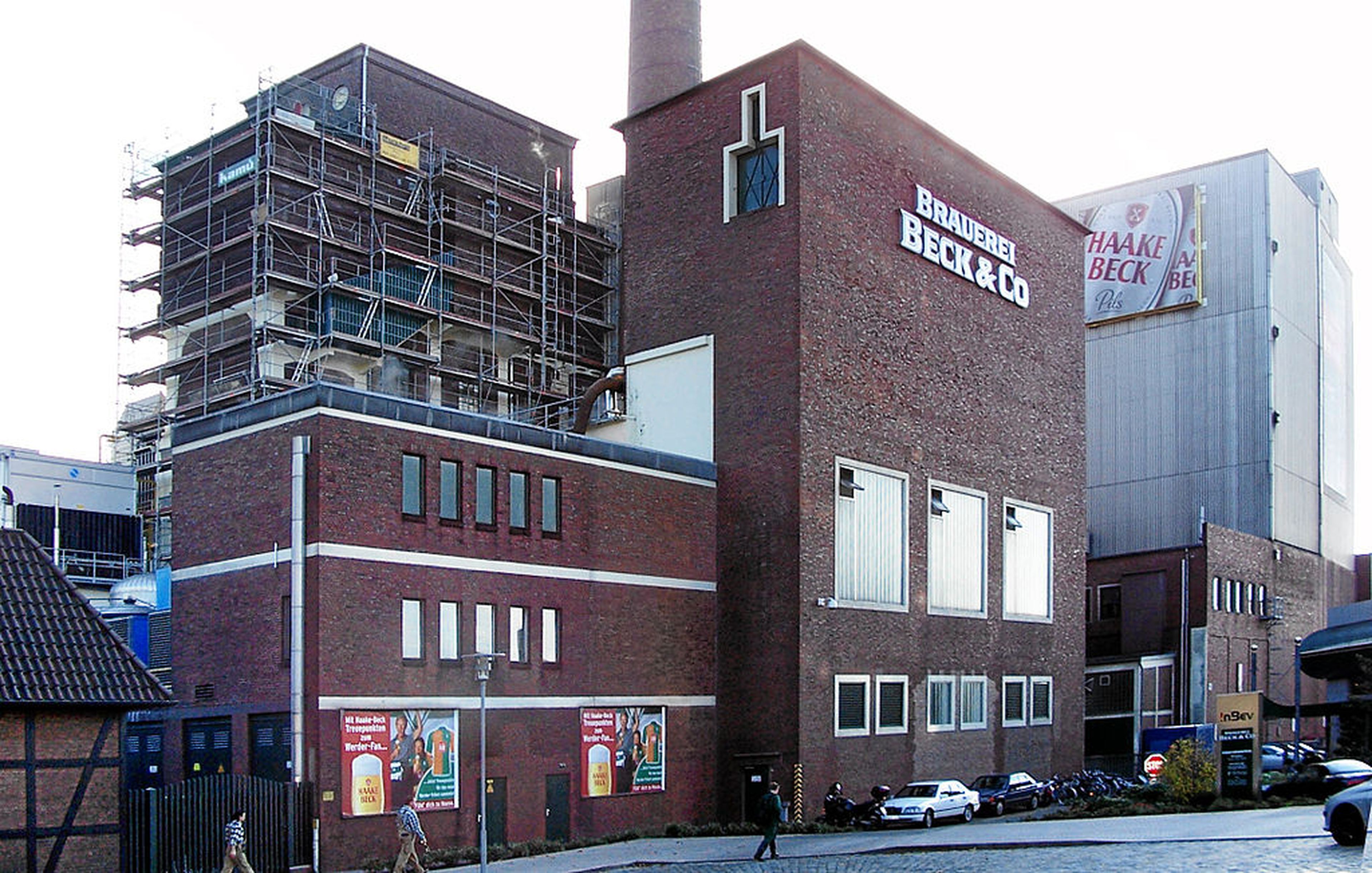 La fábrica de cerveza Beck's de Anheuser-Busch InBev en Bremen (Alemania)