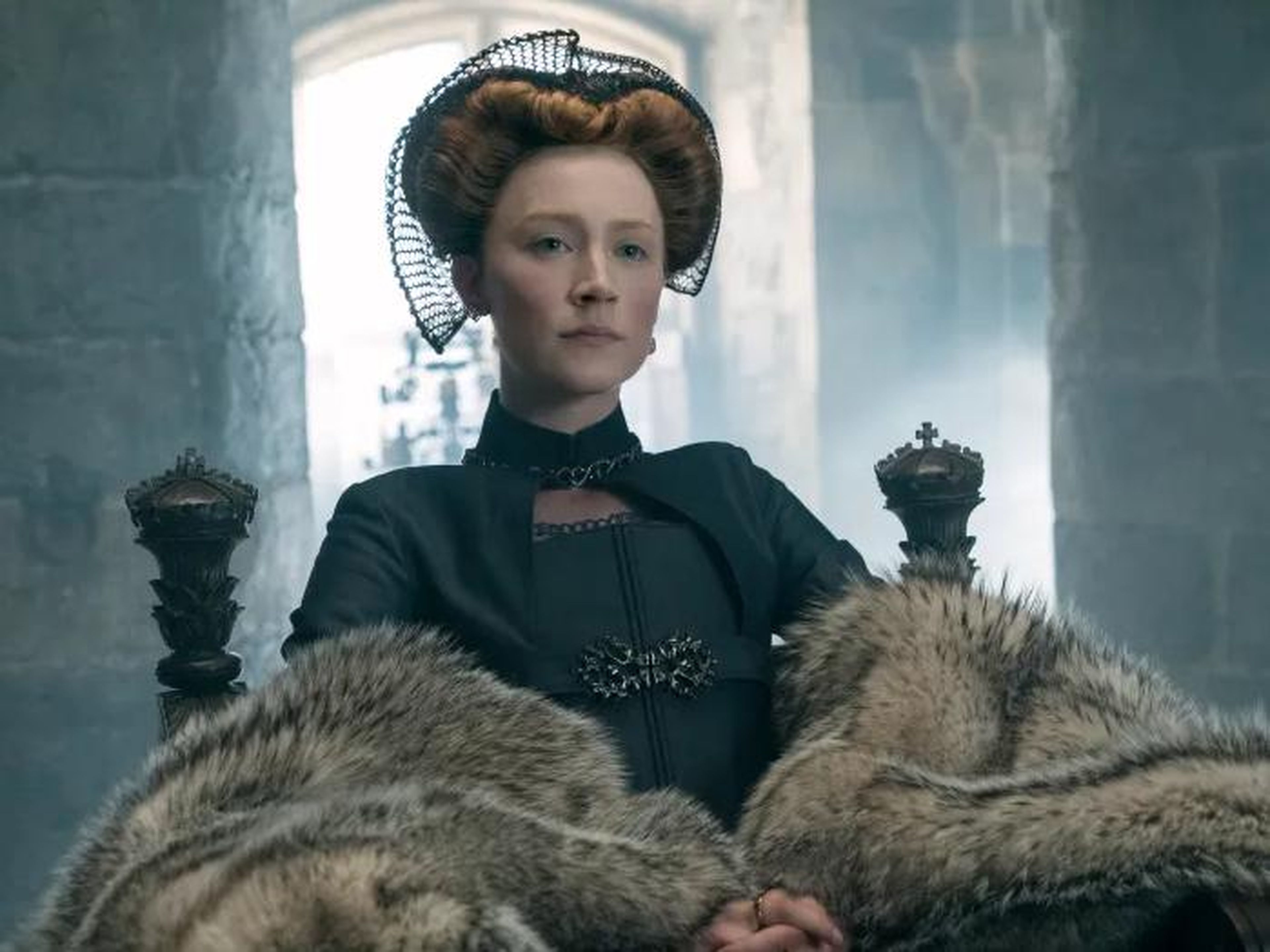 Saoirse Ronan and Margot Robbie star in "Mary Queen of Scots."