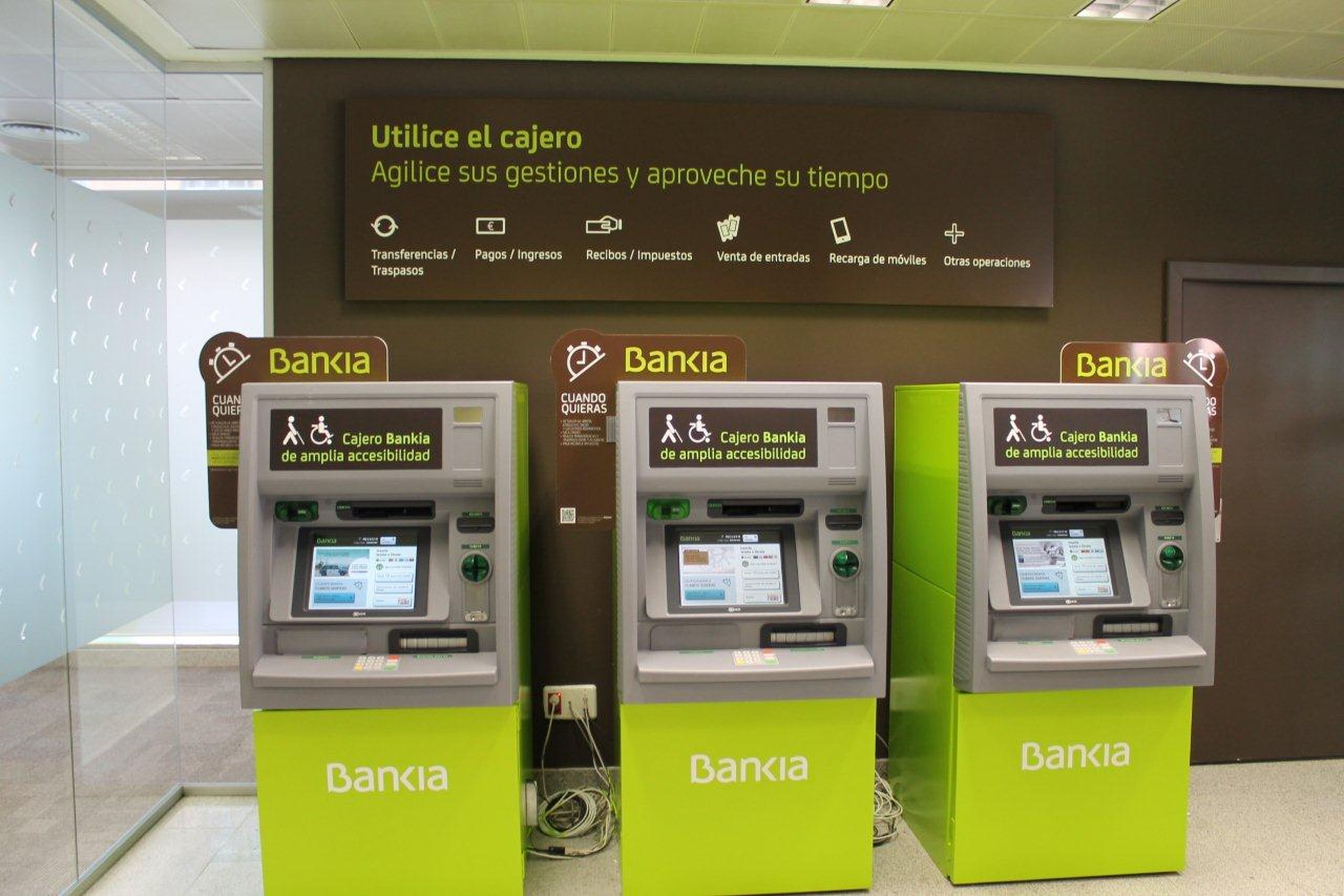 Cajeros automáticos Bankia