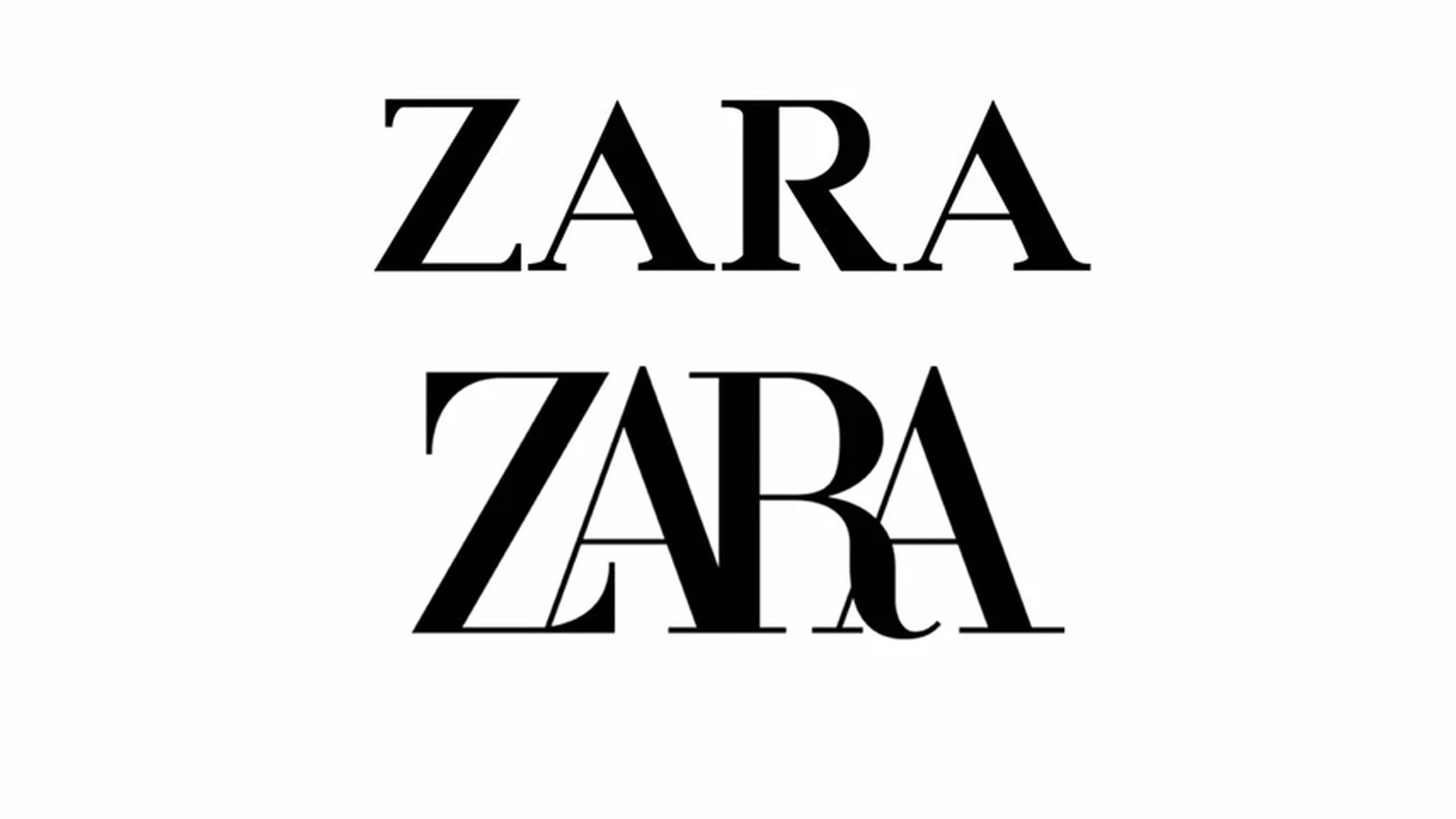 Cambio de logo de Zara