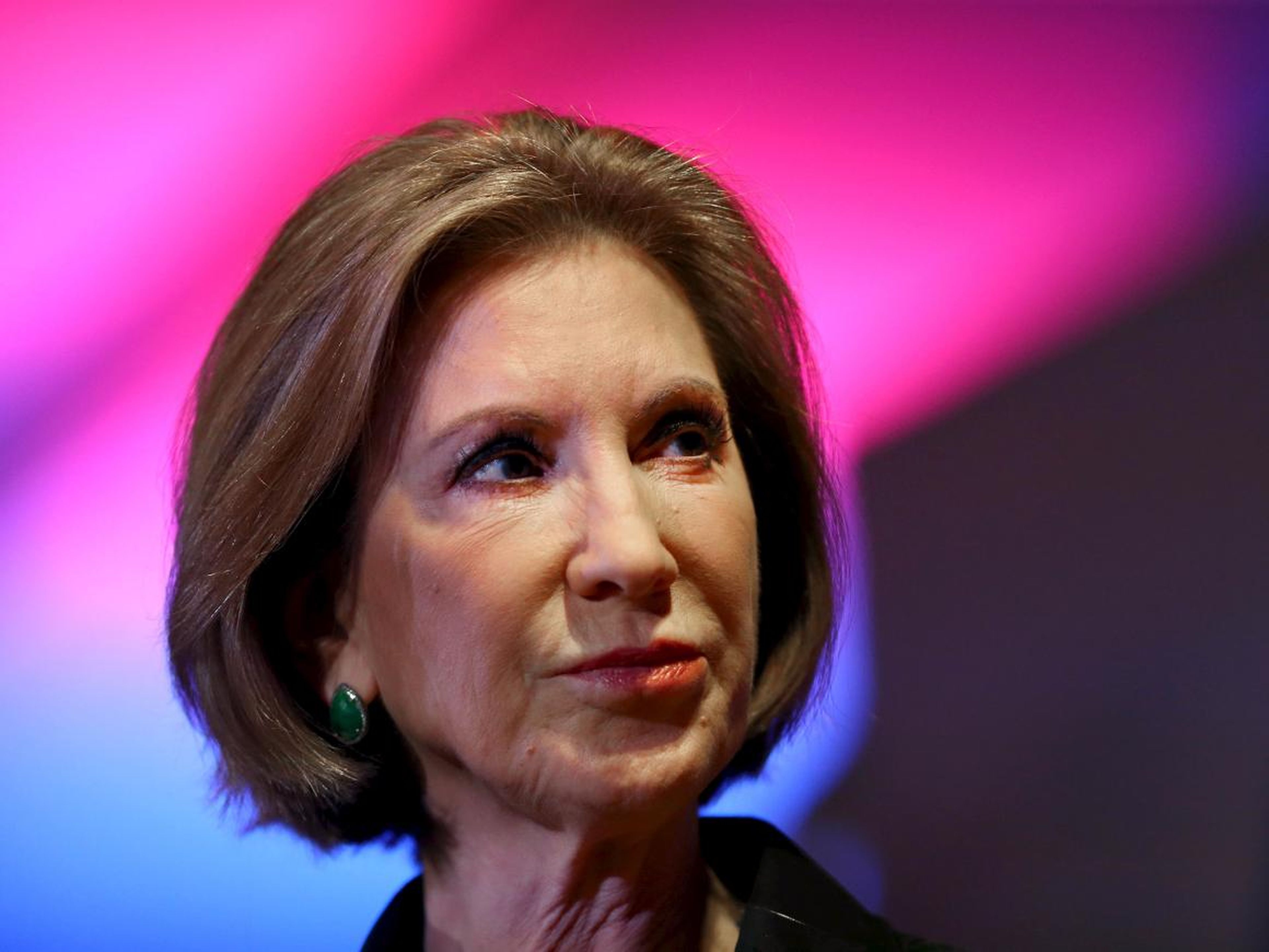 Carly Fiorina was the first woman to lead a fortune 500 company.
