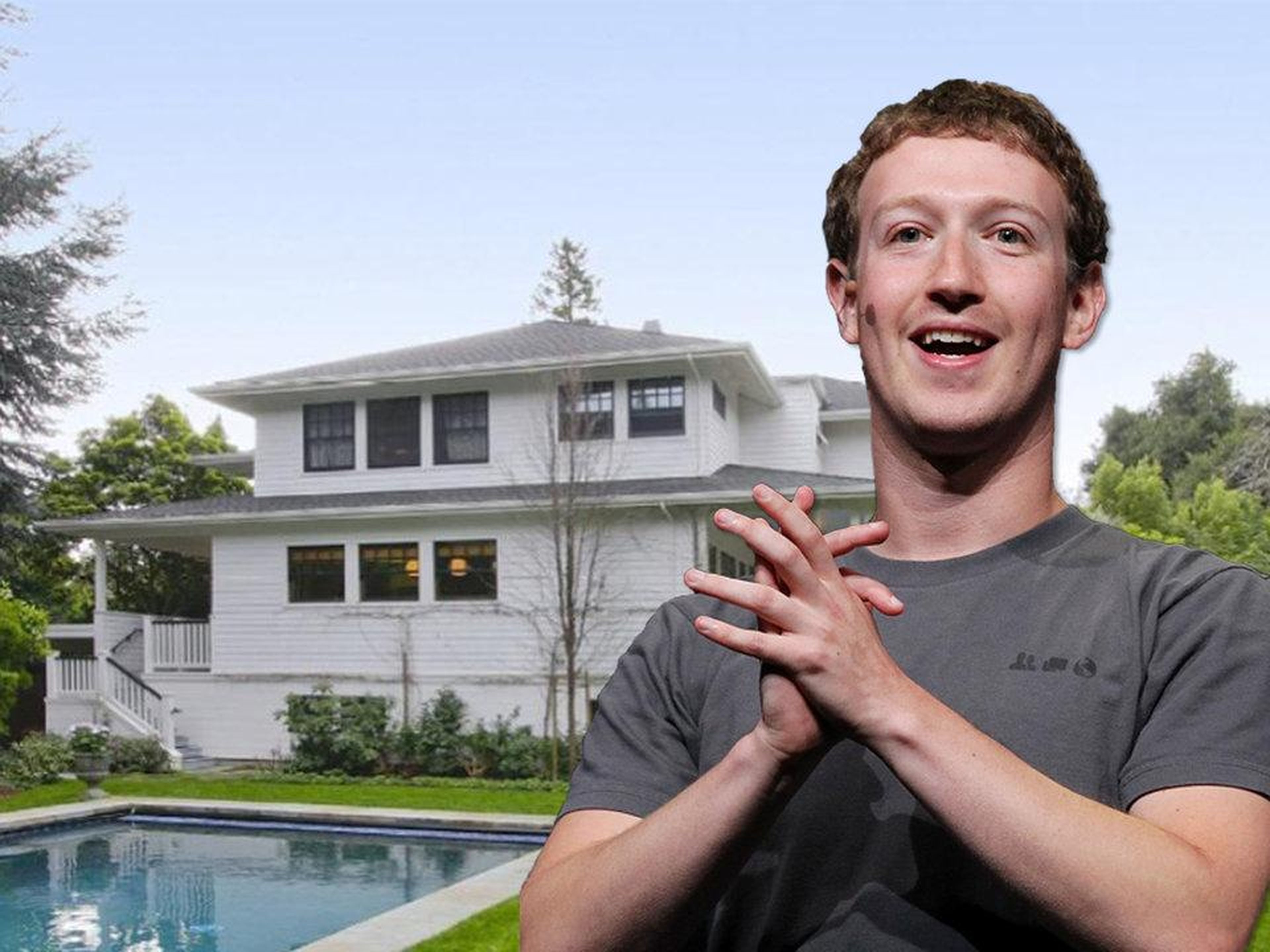 [RE] El fundador de Facebook, Mark Zuckerberg, compró su casa de 522 metros cuadrados en Palo Alto por 7 millones de dólares en 2011.