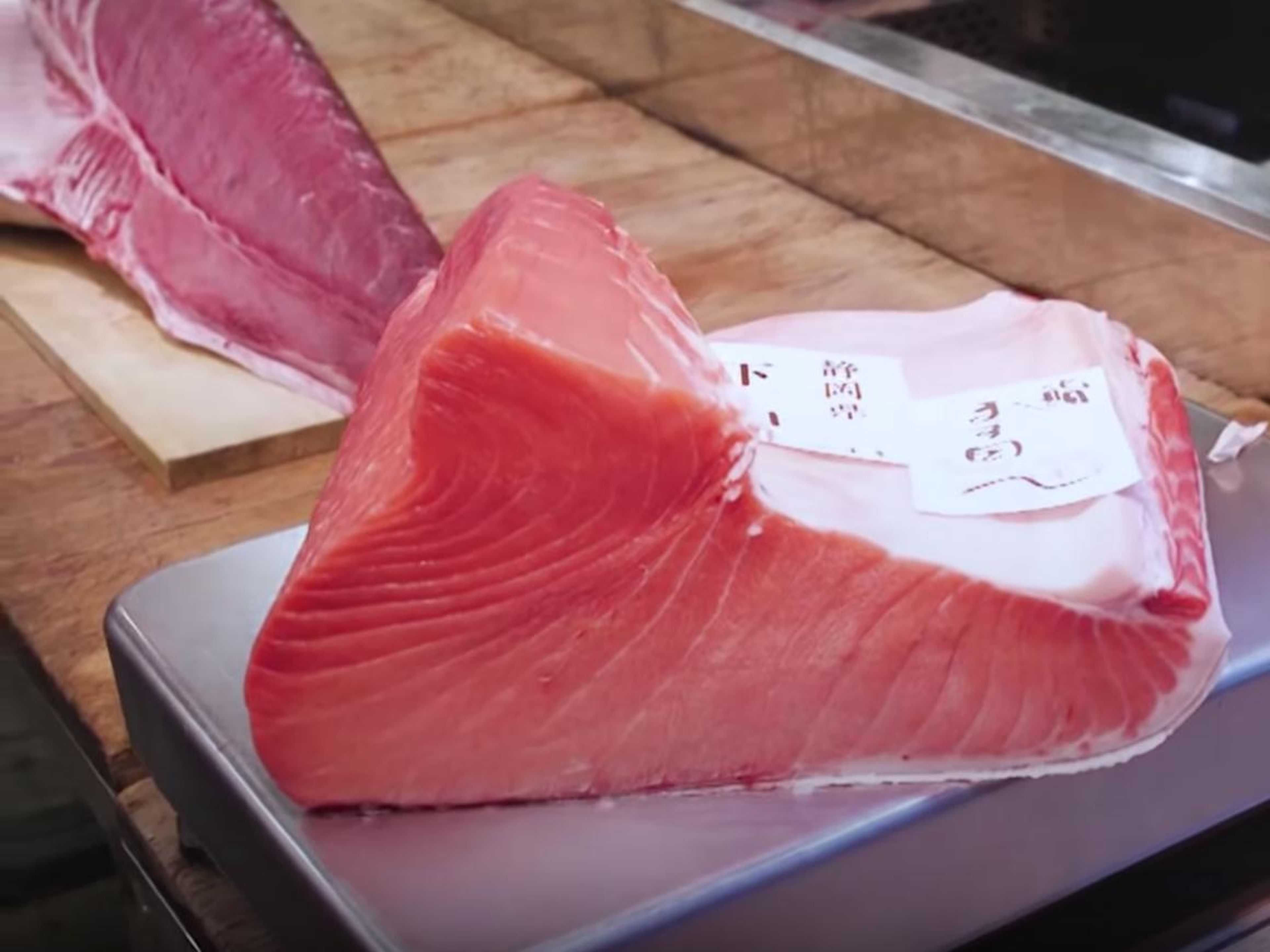 At the first Tsukiji market fish auction of 2013, a bluefin tuna sold for a record-breaking $1.8 million — that's a great deal more than the 2012 highest bid, which set the all-time record at $646,000.