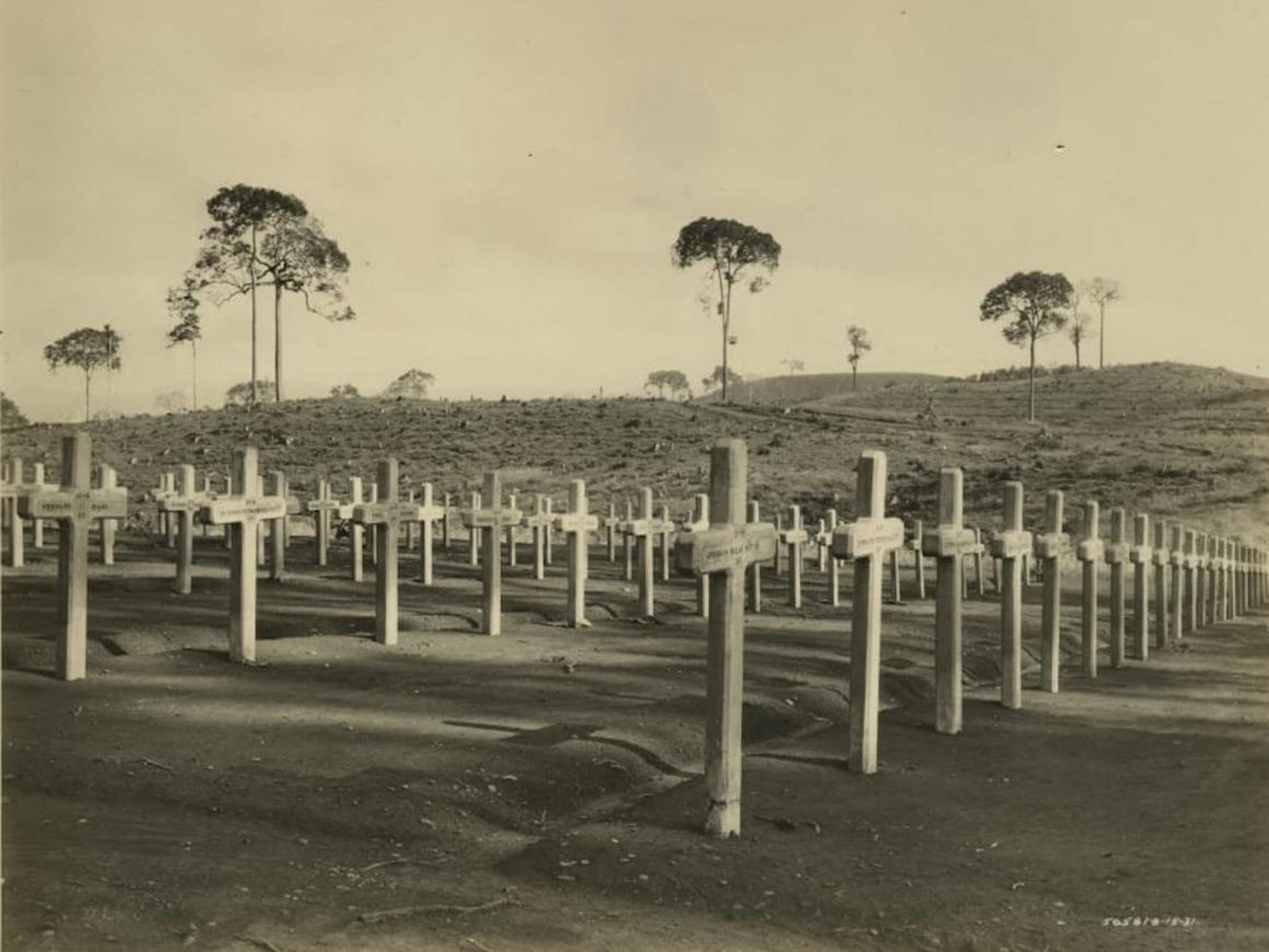 A Fordlandia cemetery was built (and still exists) ...