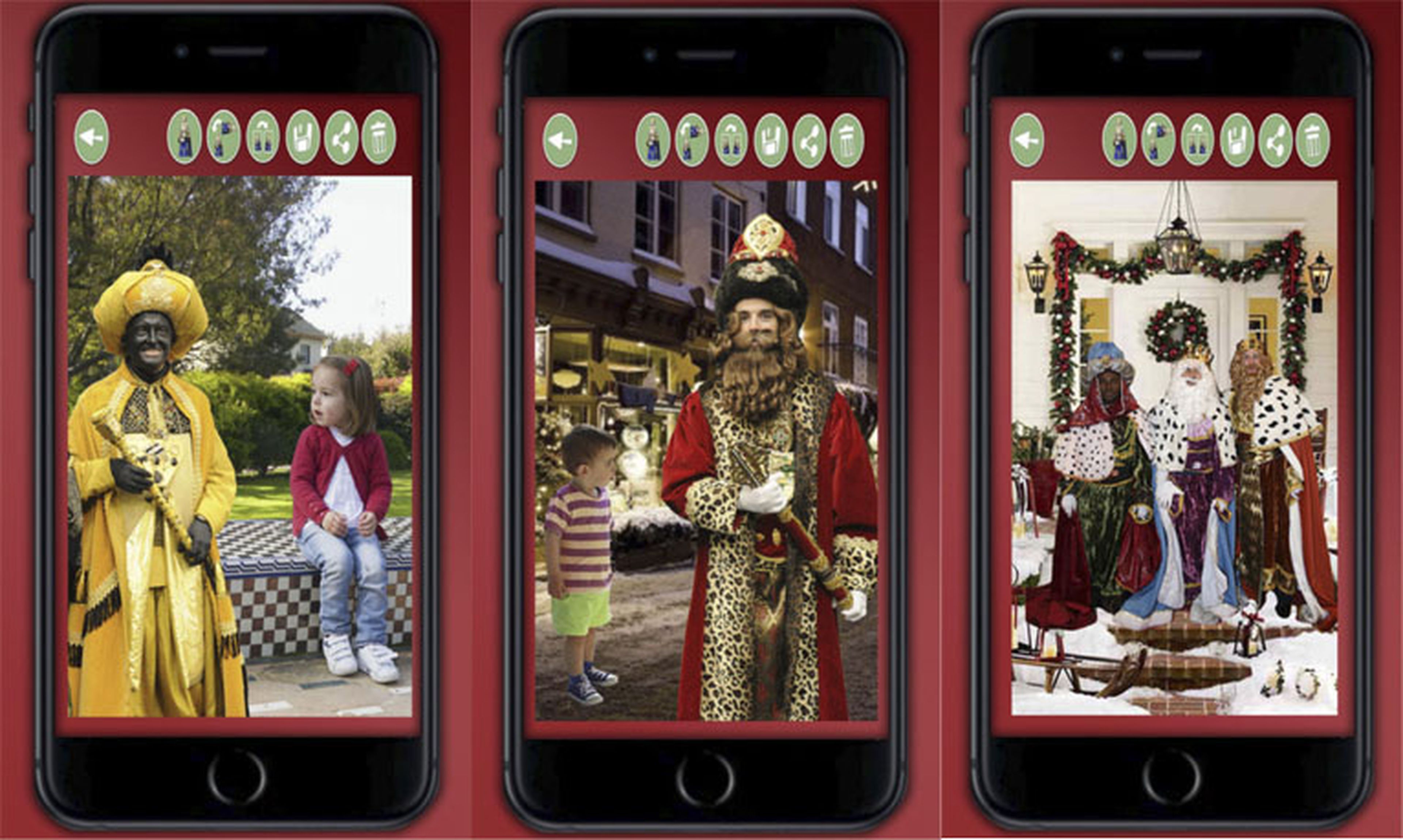 App Tu foto con los Reyes Magos