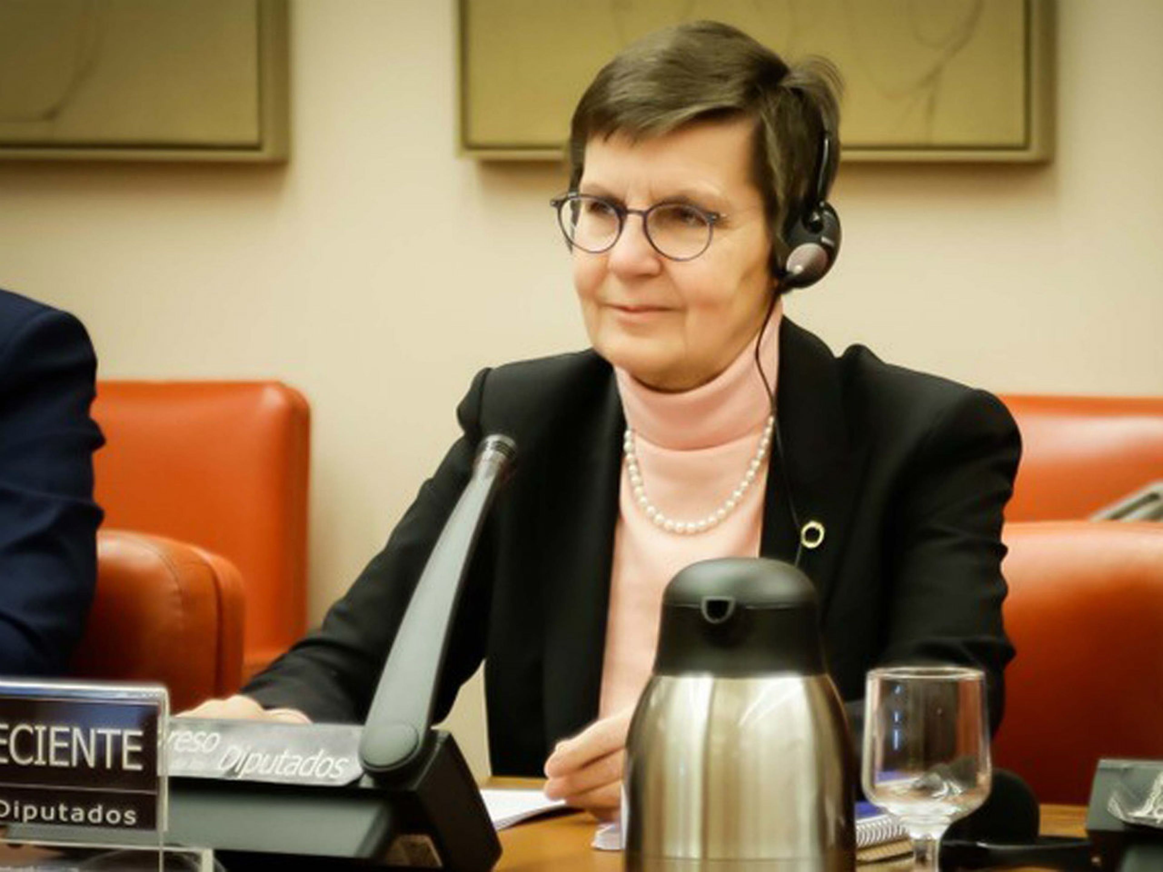 La presidenta de la Junta Única de Resolución, Elke König