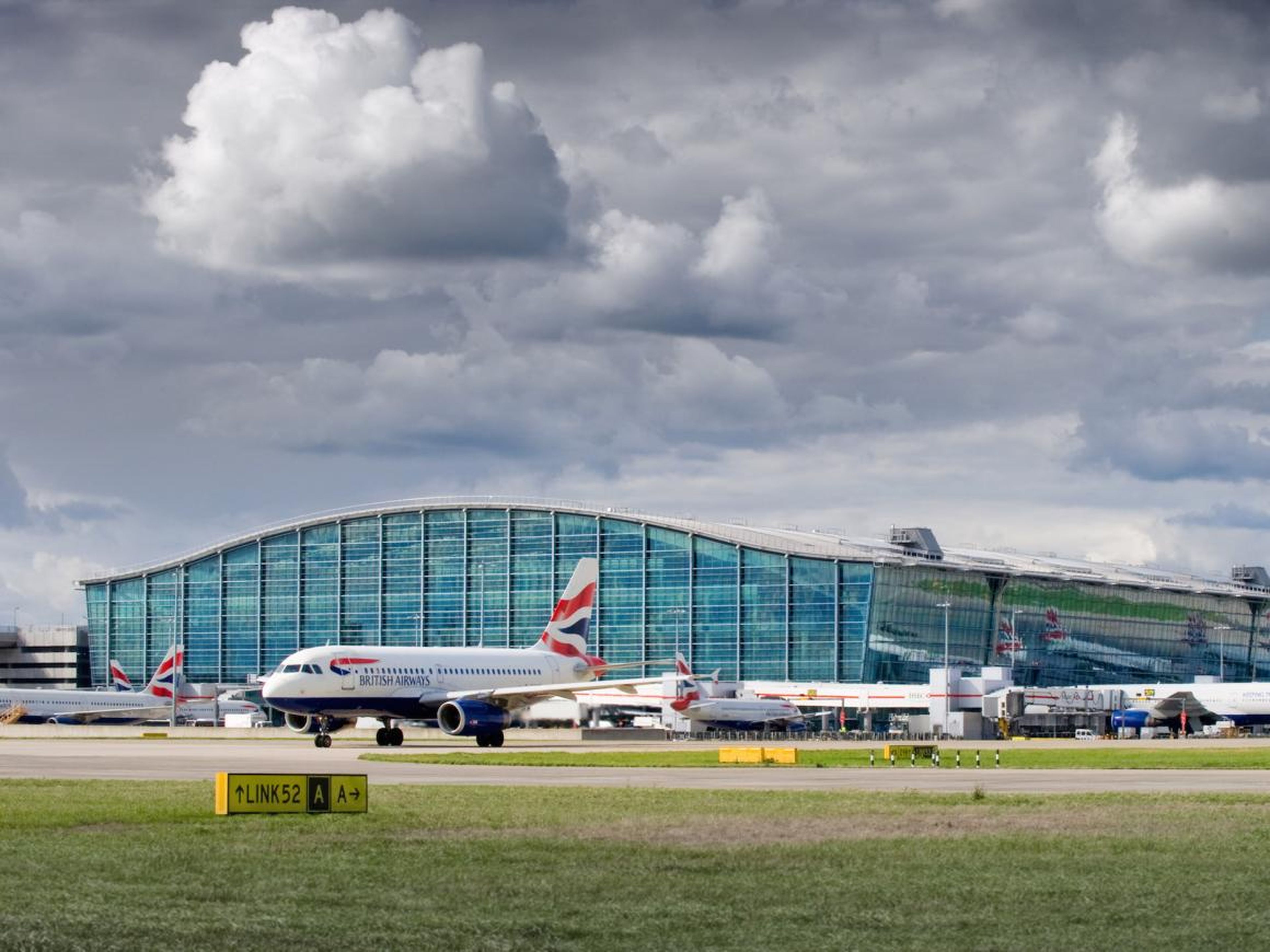 El aeropuerto londinense de Heathrow.