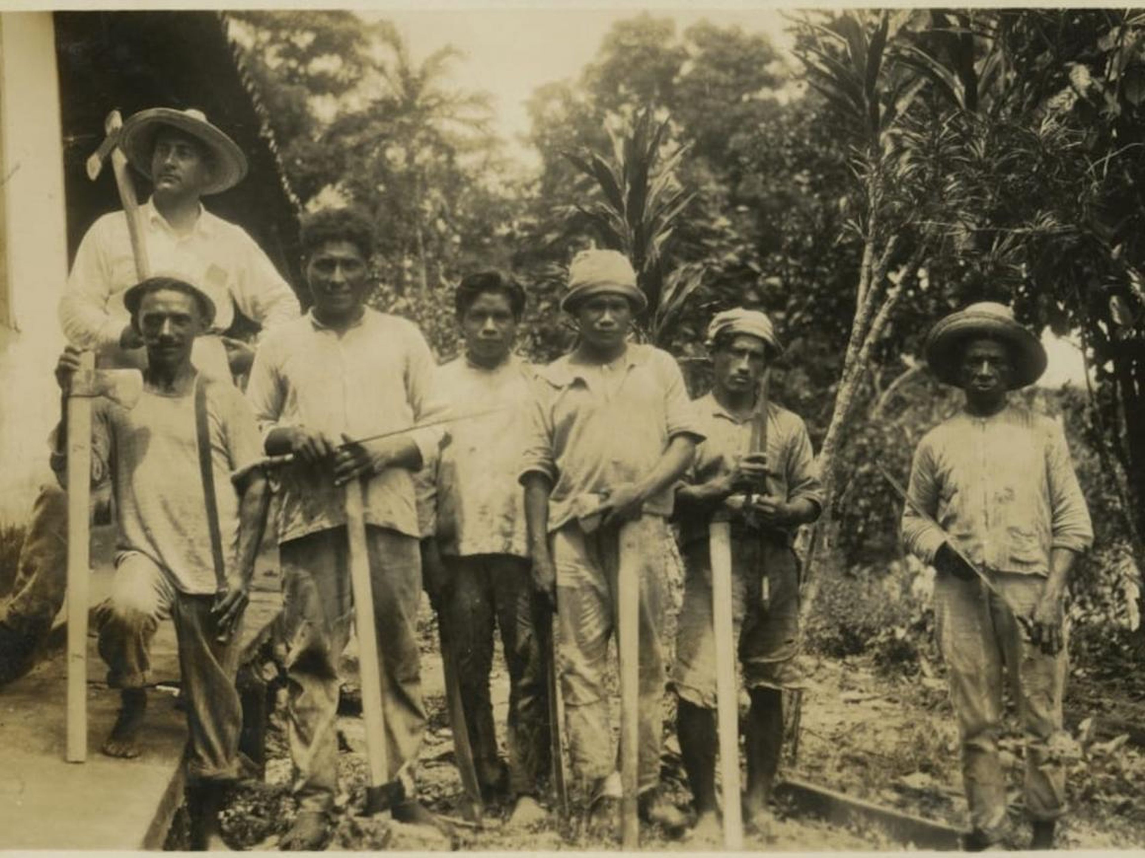 Native Brazilians were also among those hired in Fordlandia to work in the factories.