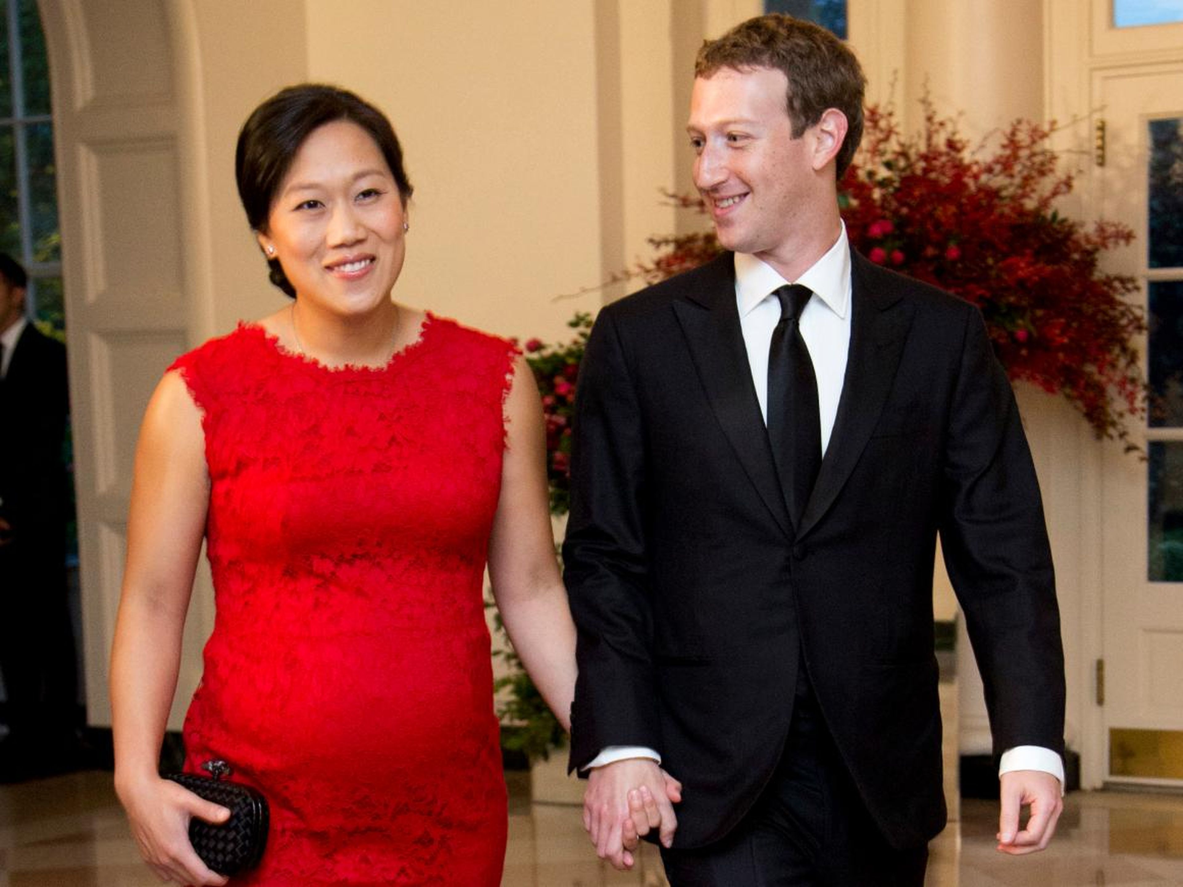 Priscilla Chan y Mark Zuckerberg