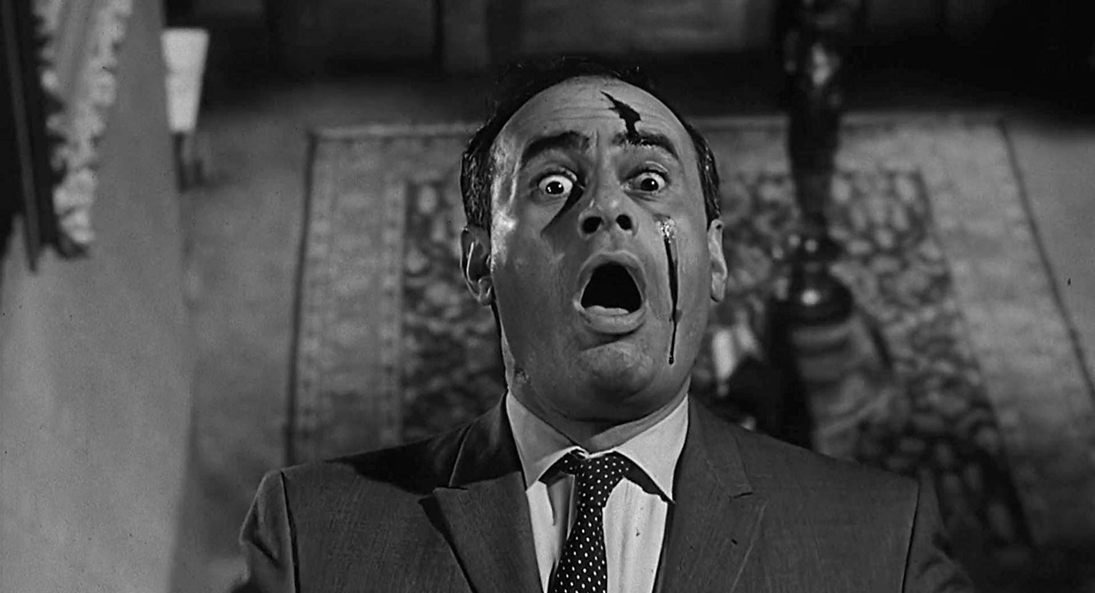 Escena de la película Psicosis (1960).
