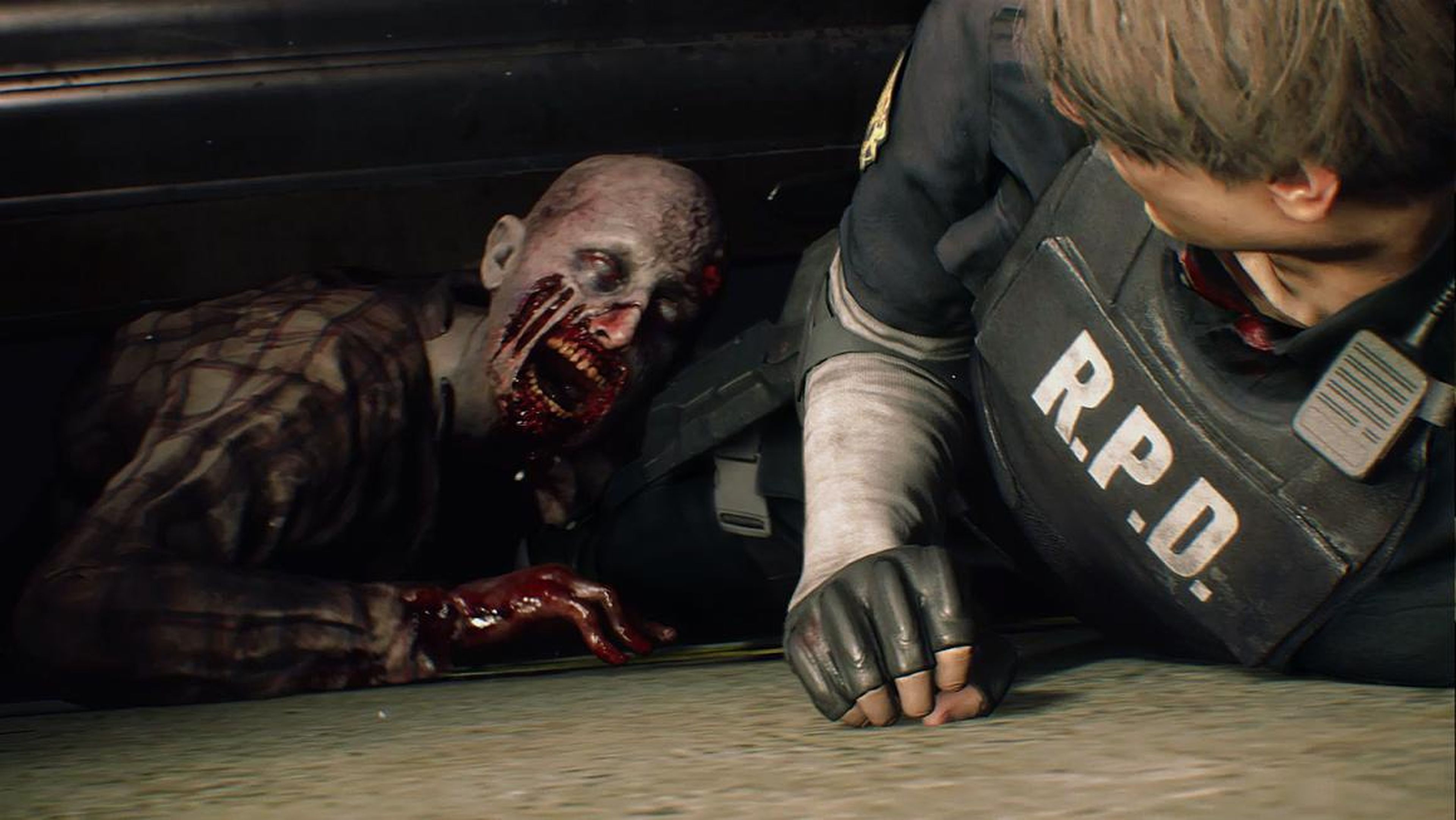 Zombies in "Resident Evil" are the product of the T-virus, a bioweapon developed by the evil Umbrella Corporation.
