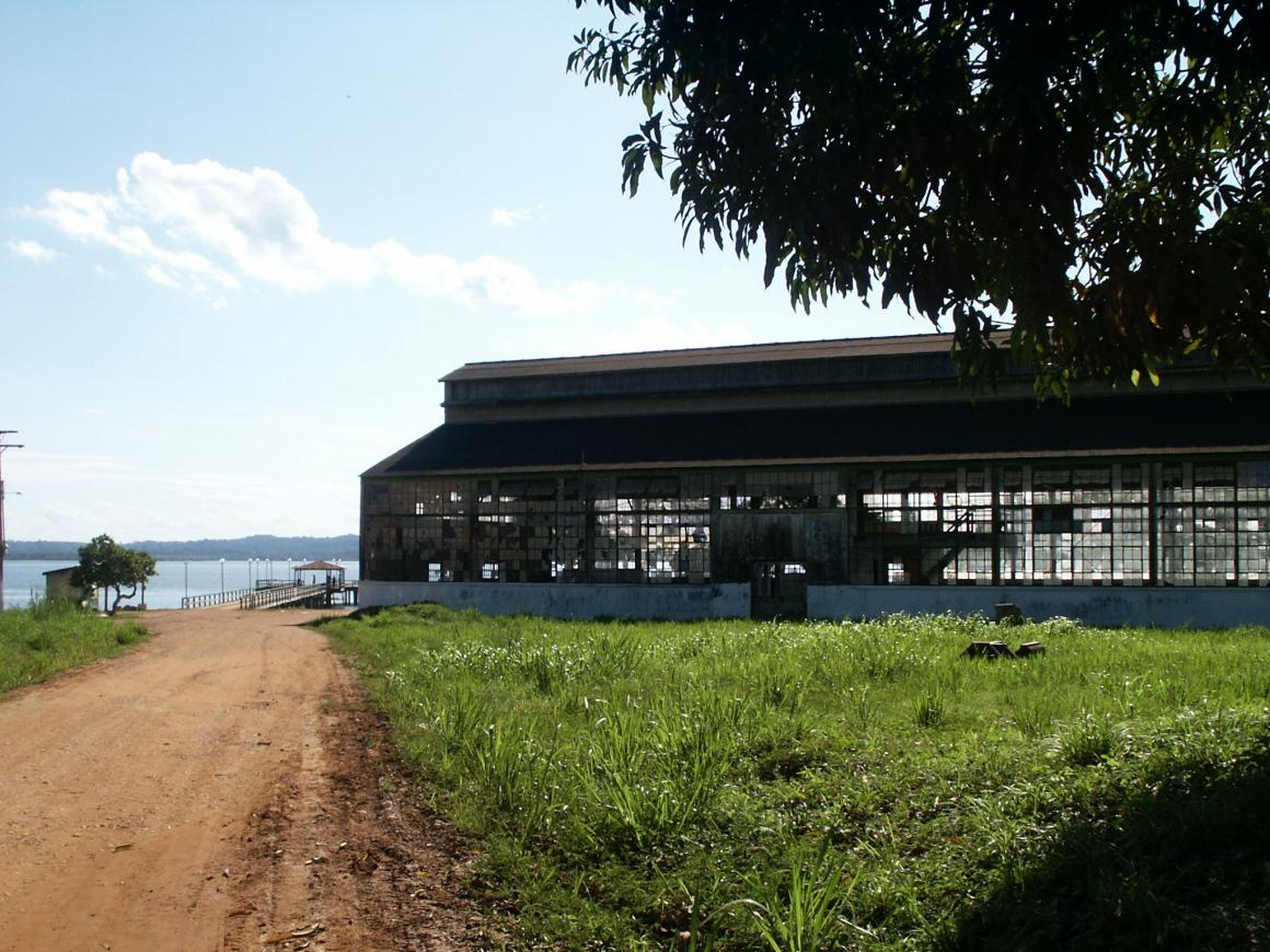 The sawmill in Fordlandia today.