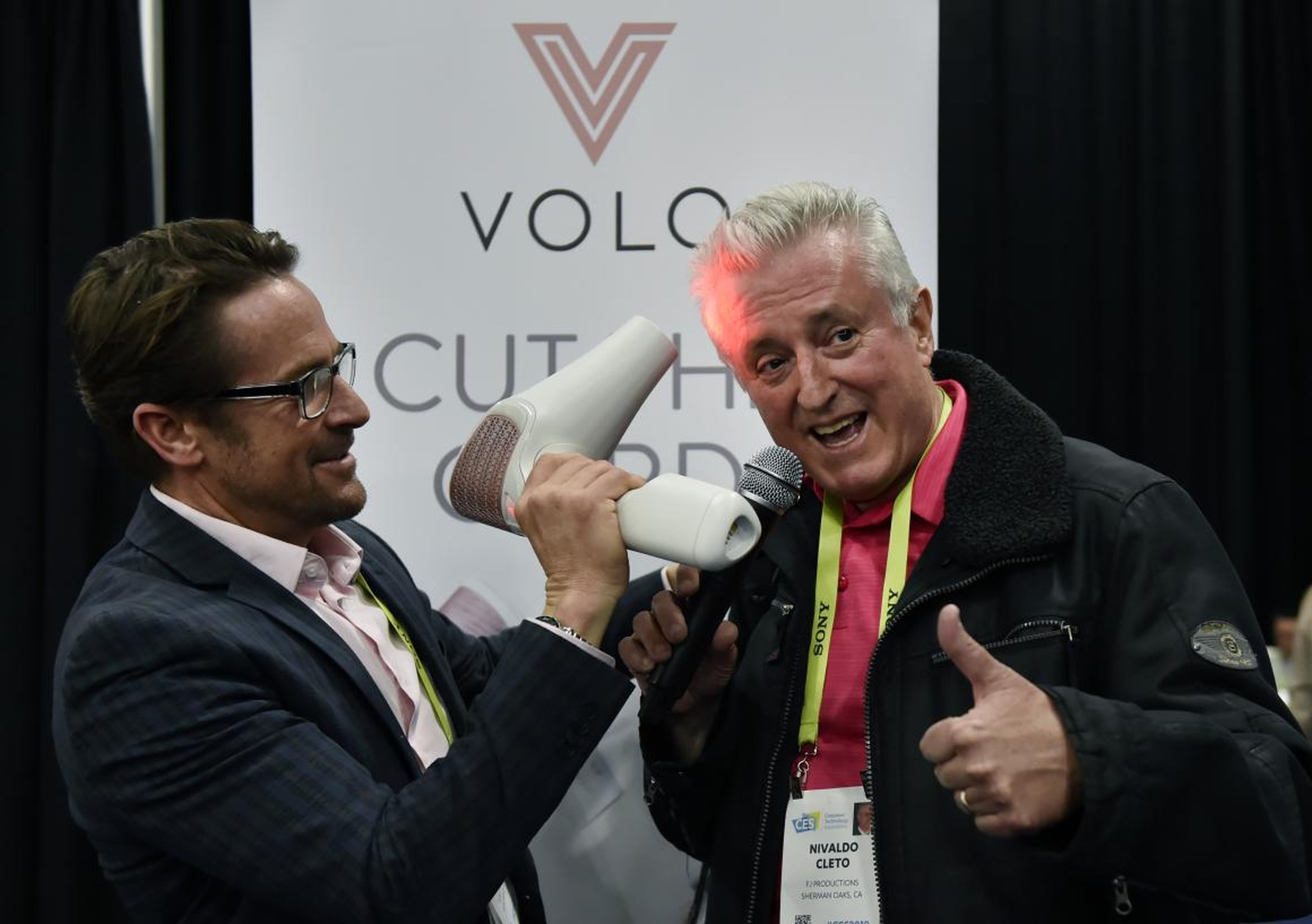 Volo's cordless hairdryer uses infrared radiant heat instead of hot air.