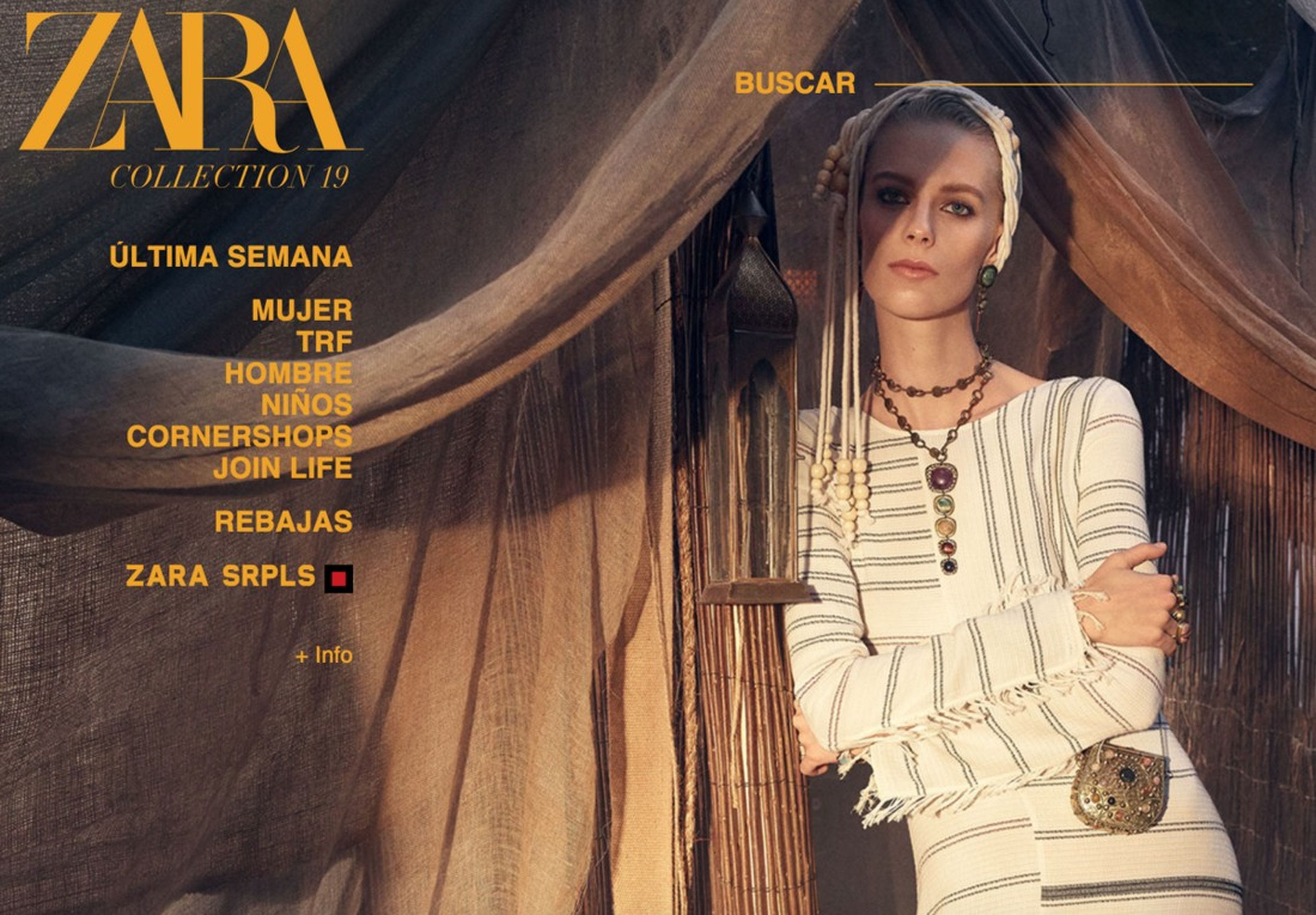 La nueva imagen de la tienda online de Zara