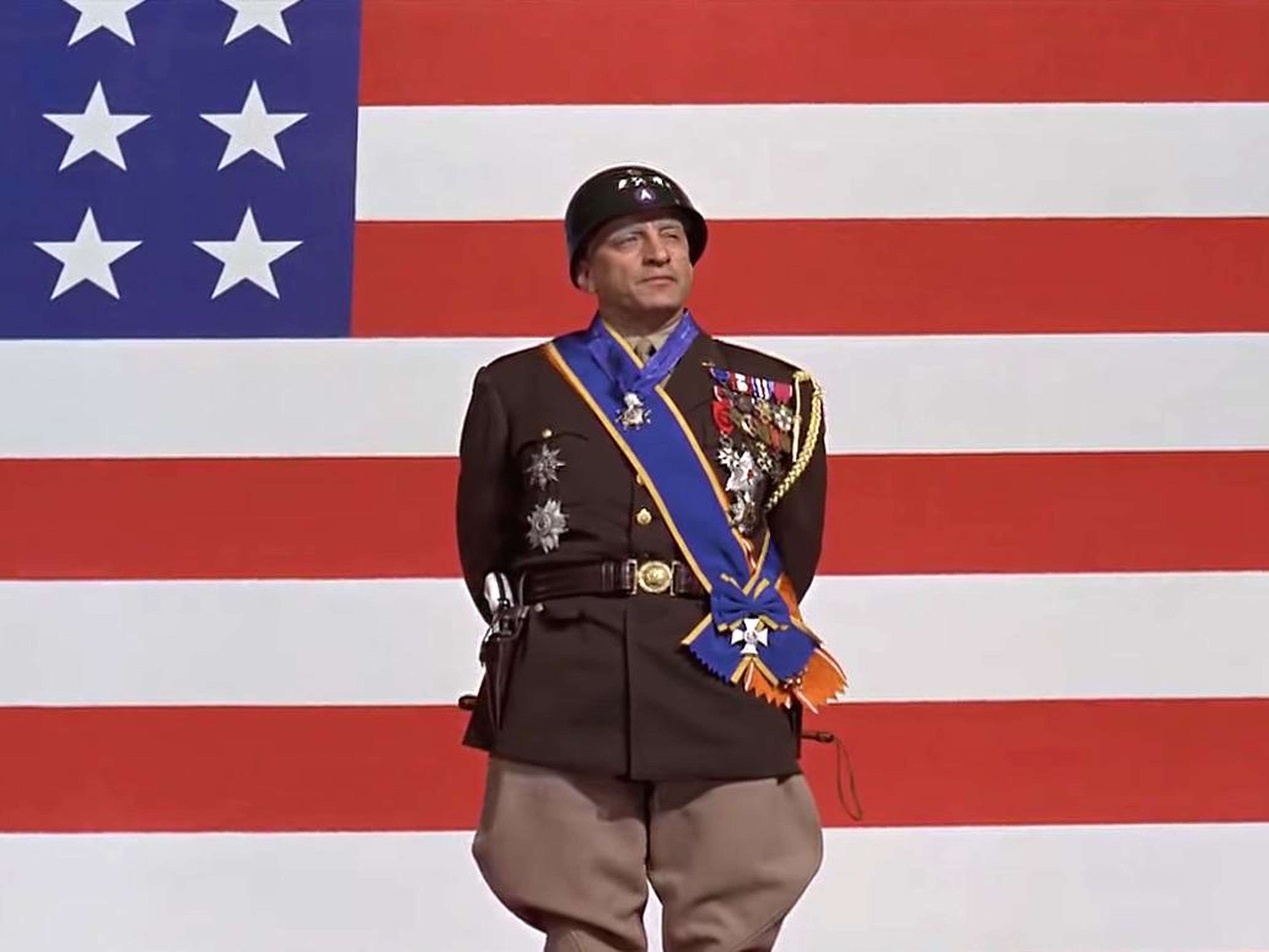 "Patton" dirigida por Franklin J. Schaffner.