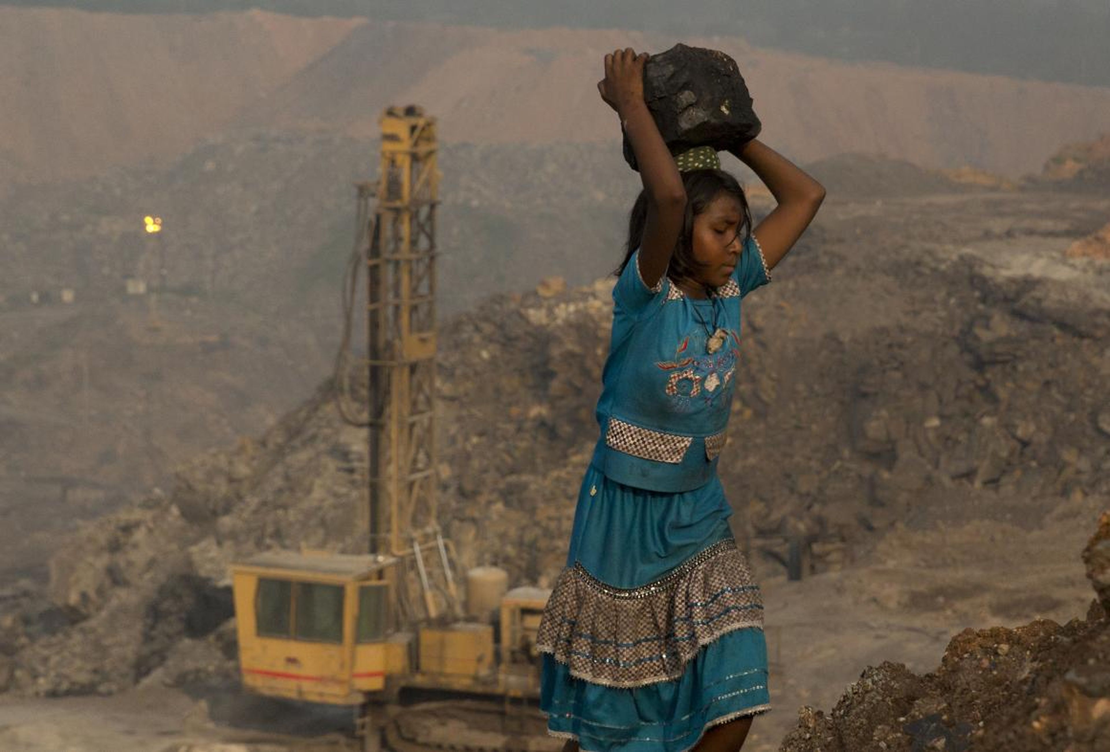 3. Many illegal coal miners in India are from the country's Adivasi indigenous people. The rapid growth of the industry and India's economy has seen many Advasis forced off their traditional land, where they've hunted and cropped