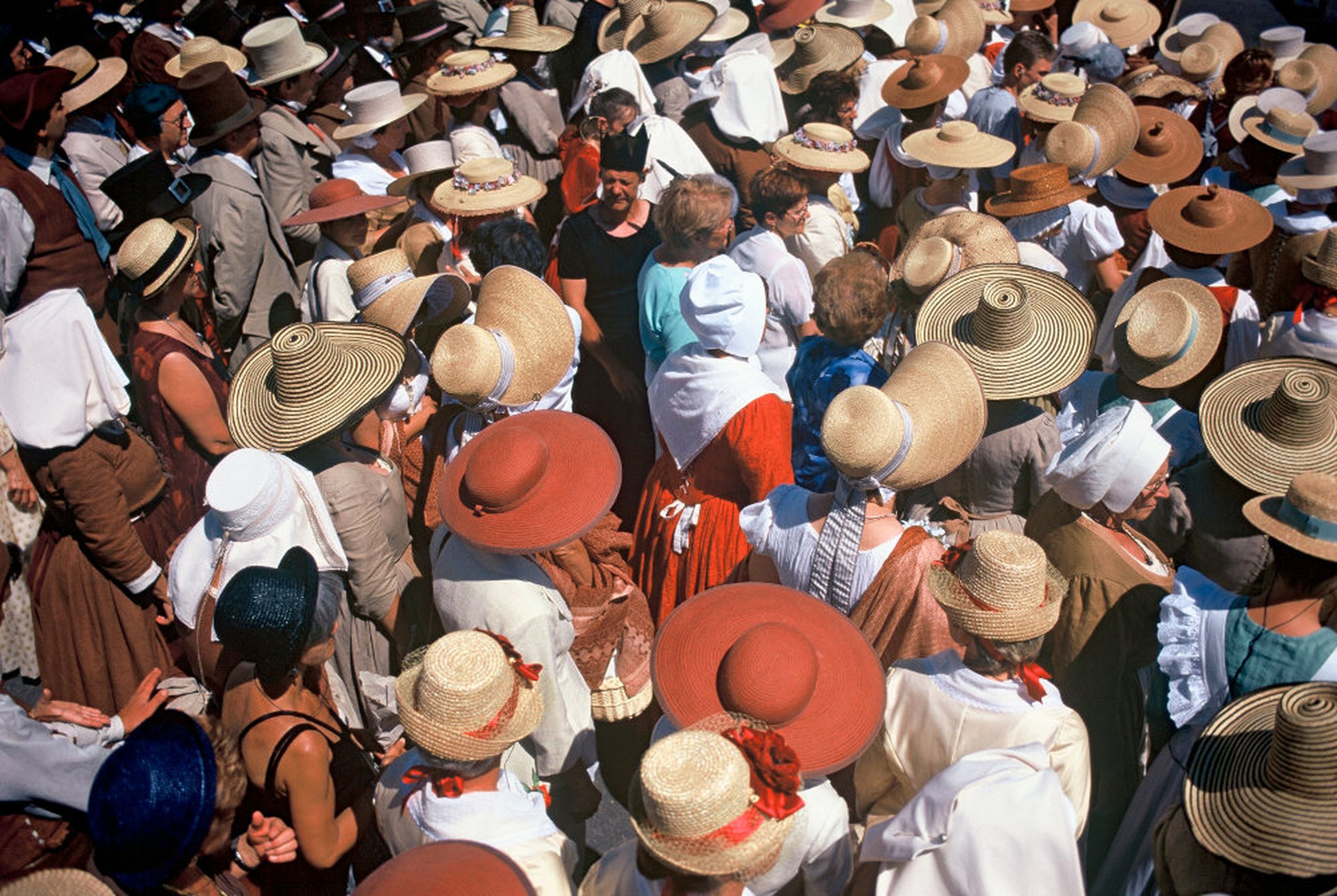 Imagen de un momento de la celebración del festival en 1999.