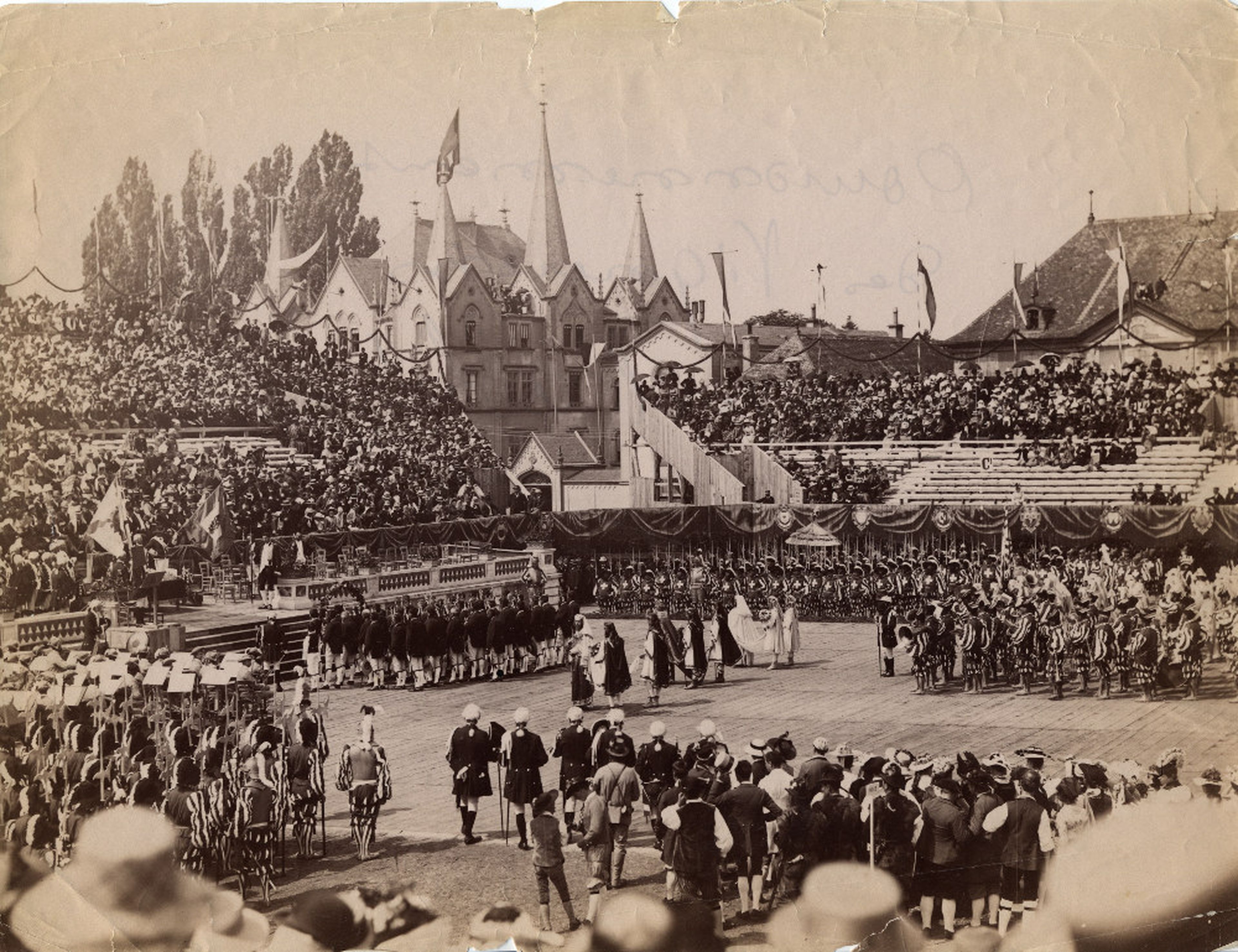 Celebración del festival en 1889.